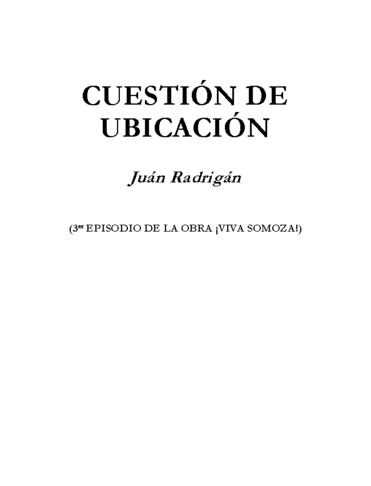 CUESTION DE UBICACION RADRIGAN - Document Preview