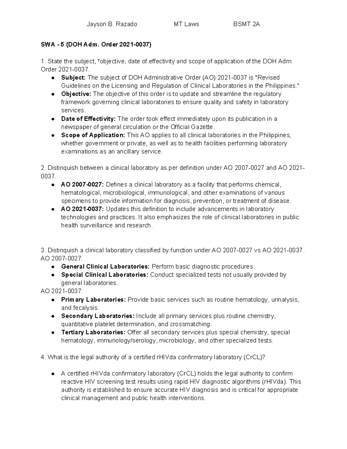 CC1 Chapter 1-5 Summaries on Clinical Chemistry Principles - Studocu