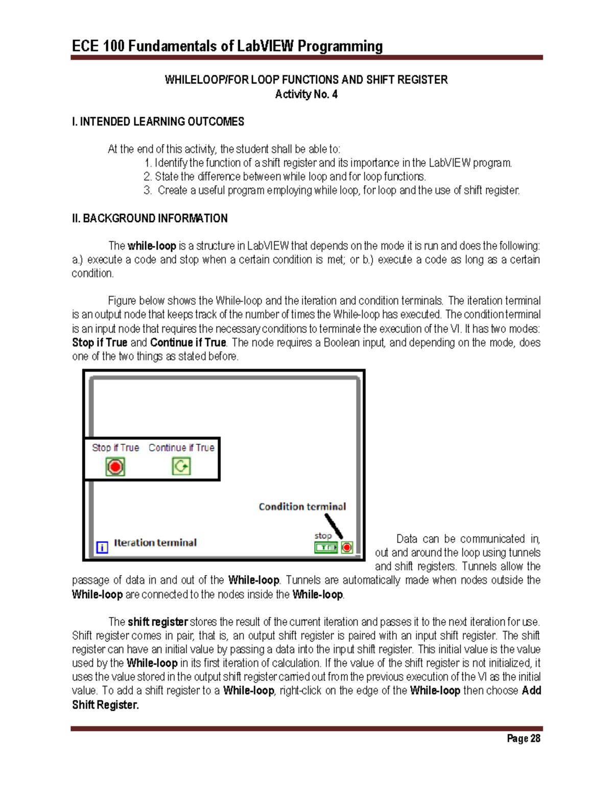 Group-5-Activity-4-While For-Loop-and-Shift-Register - Basic Electrical ...