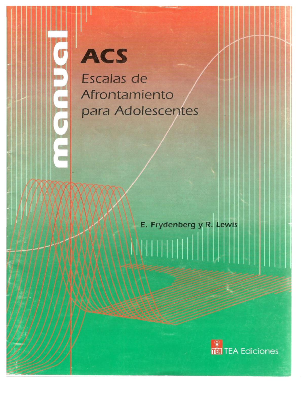 Manual ACS: Escalas de Afrontamiento para Adolescentes - E. Frydenberg y R. - Document Preview