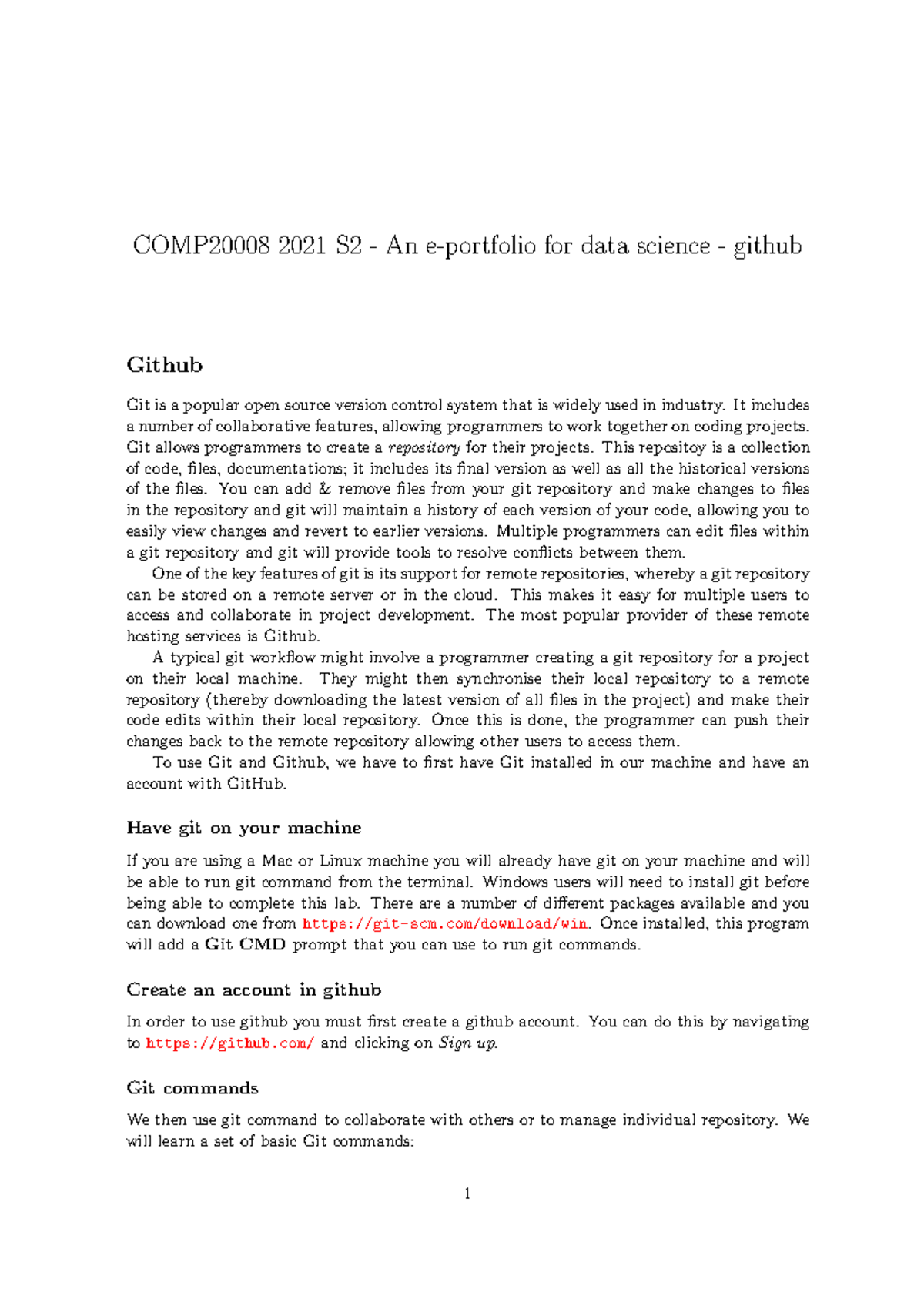 github submission for workshop and assignments - COMP20008 2021 S2 - An ...