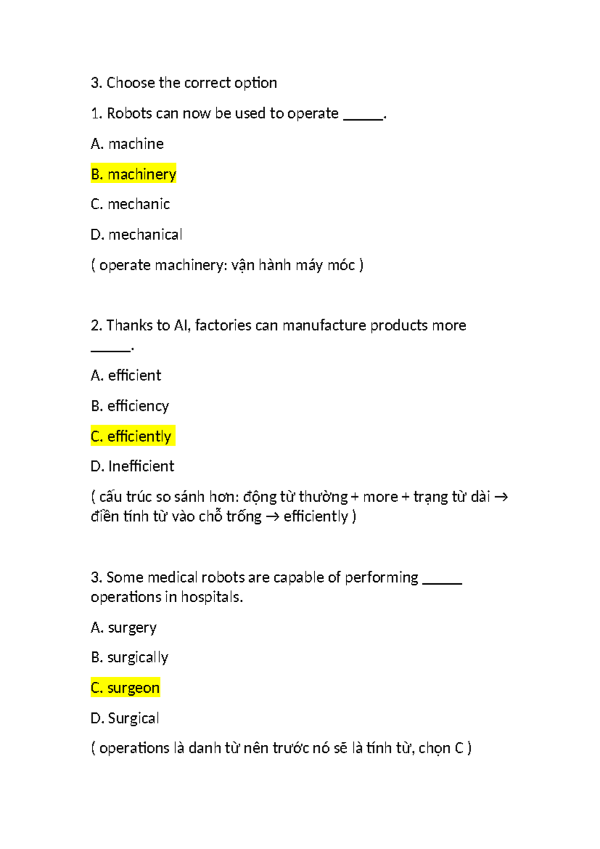 AV bài 3,4 trang 109 - English Communication Skills Assignment - Studocu