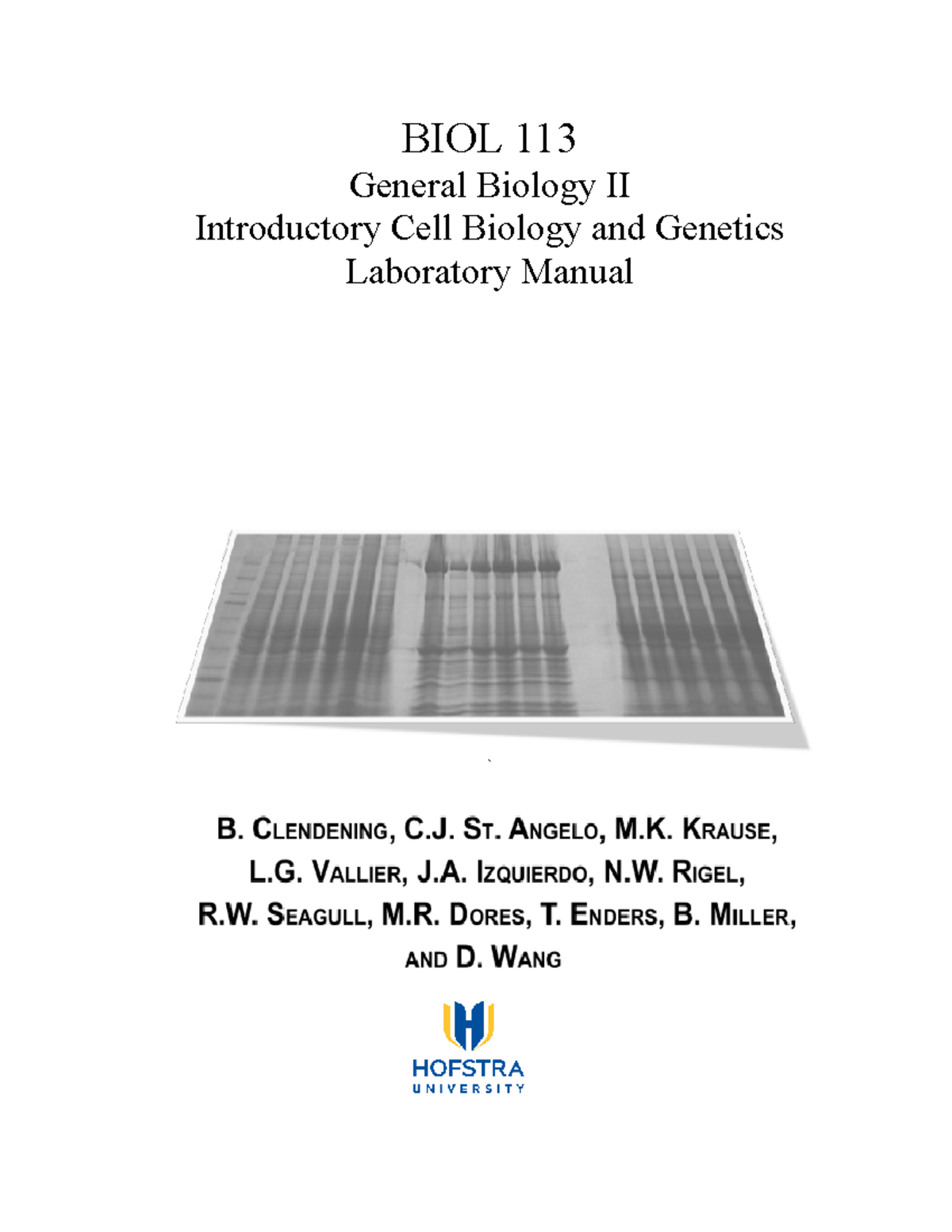 BIOL 113 General Biology II Lab Manual: Cell Biology & Genetics - Studocu