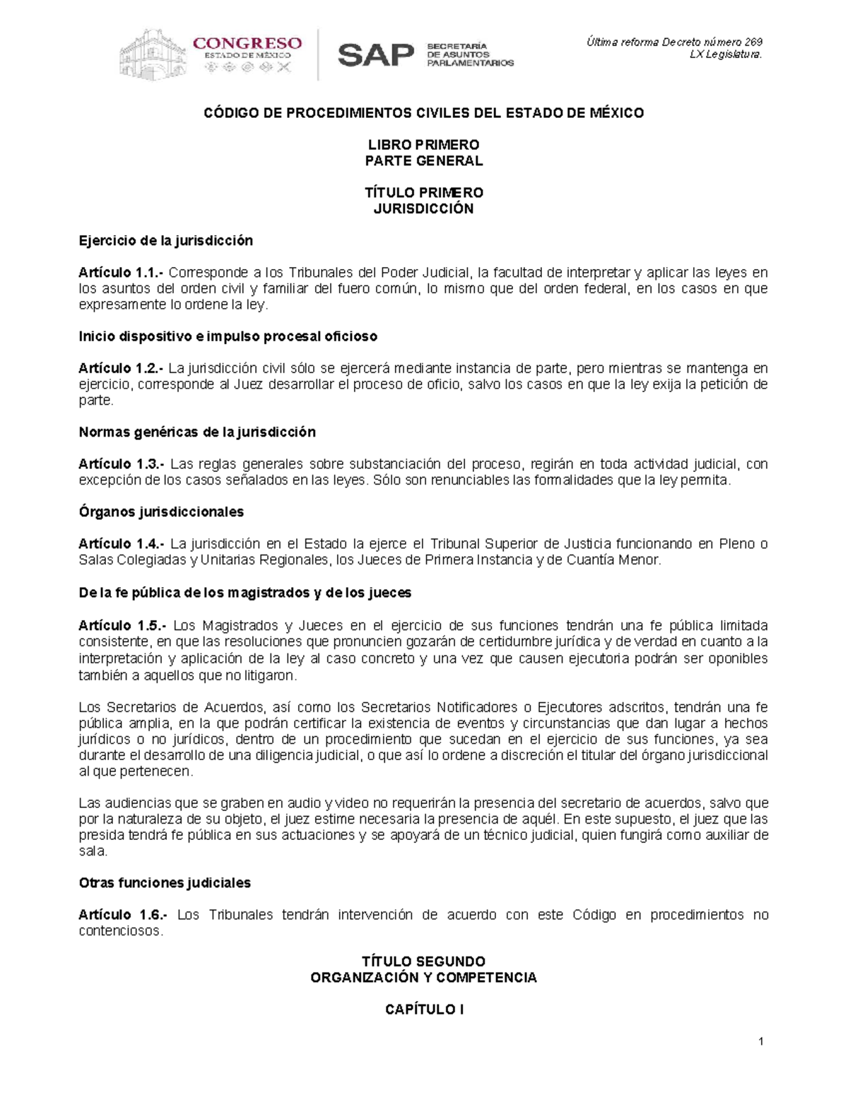 Código de Procedimientos Civiles del Estado de México: Análisis y
