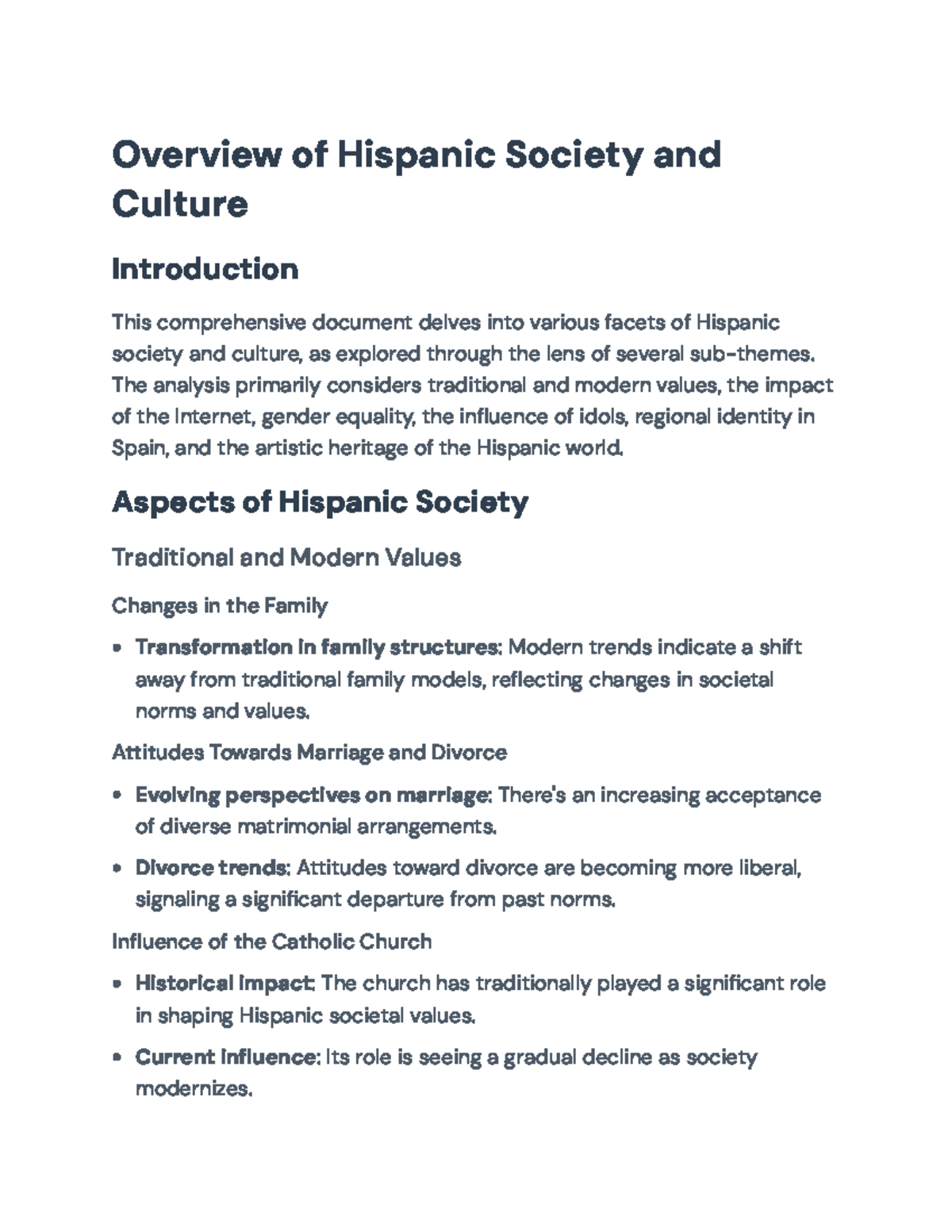 Exploring Hispanic Society and Culture: Tradition, Modernity, and ...
