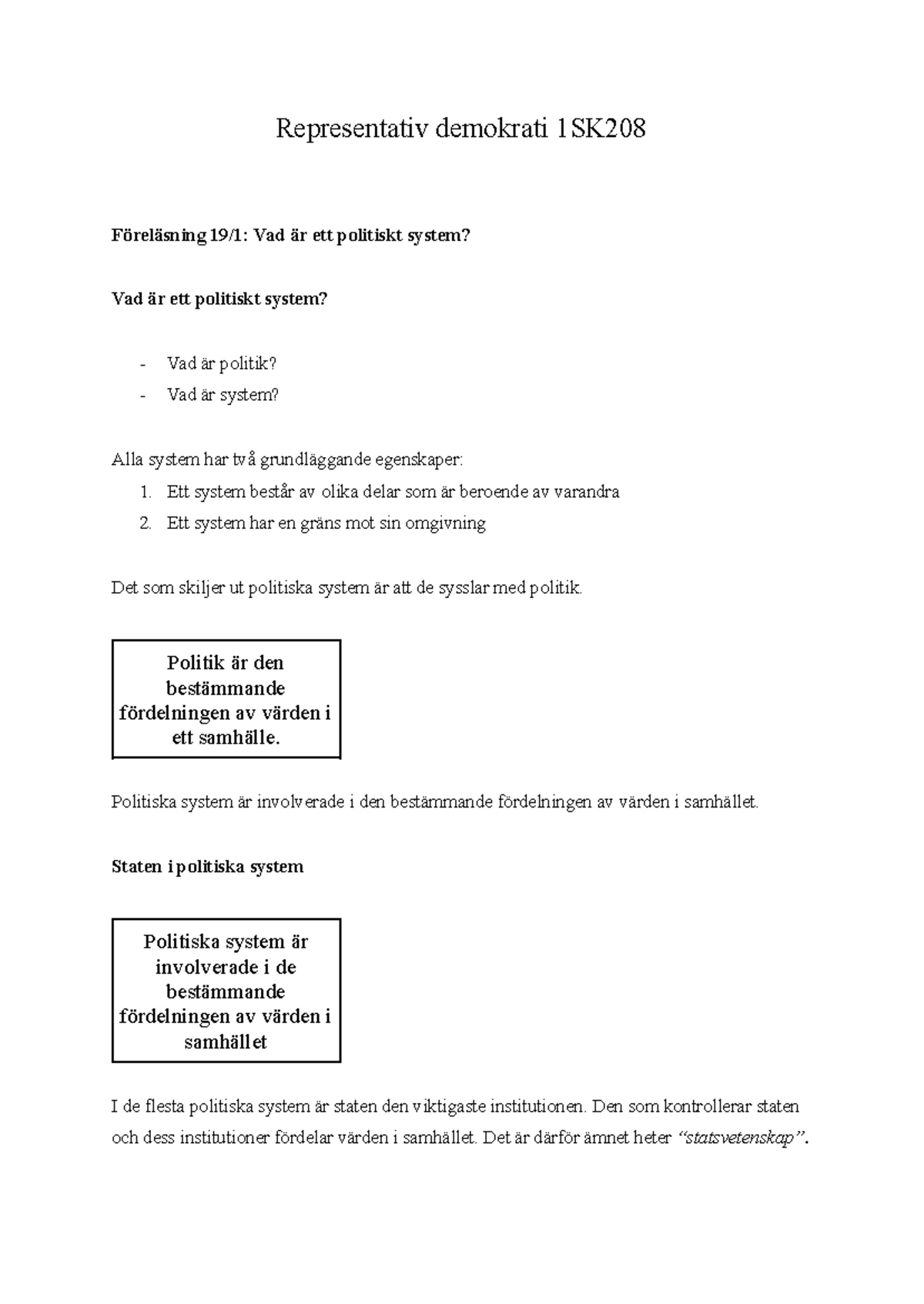 representativ-demokrati-och-politiska-system-1sk208-f-rel-sning-och