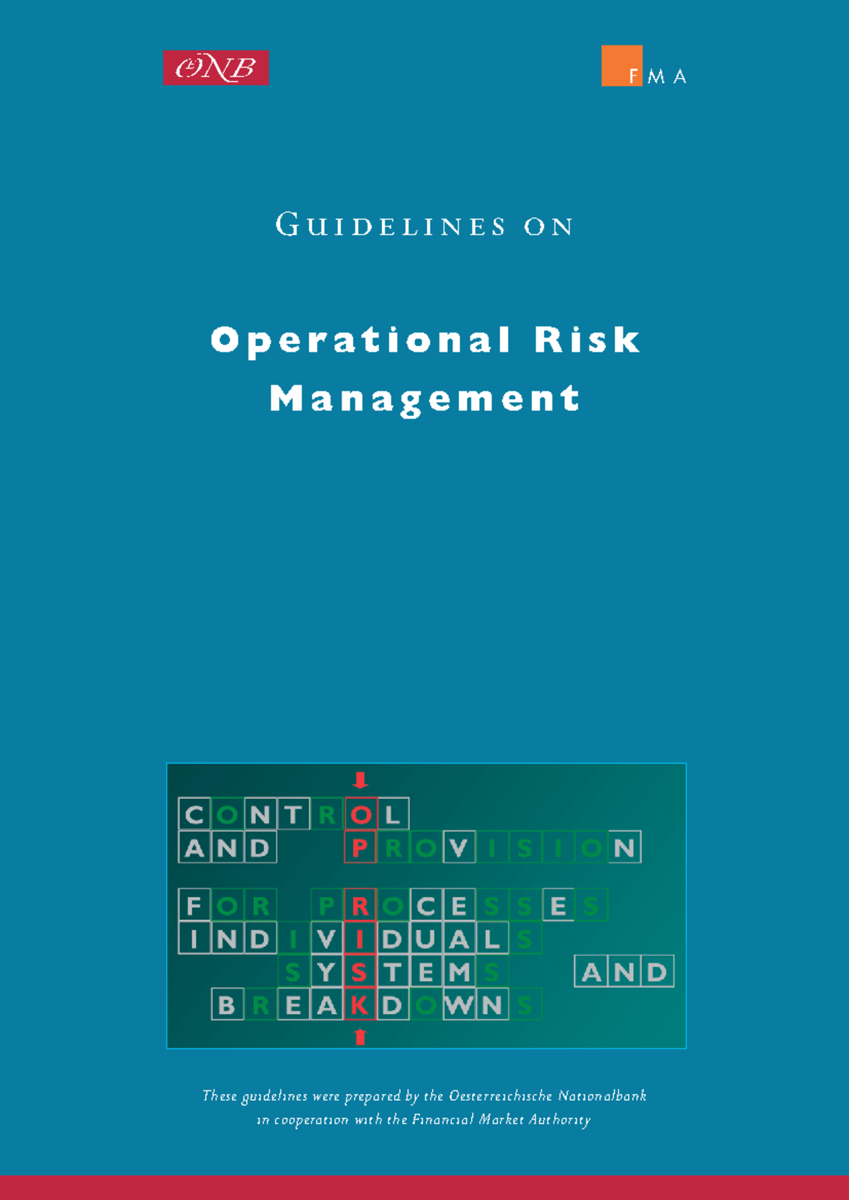 Guidelines on Operational Risk Management TCM16-49652 - Studocu