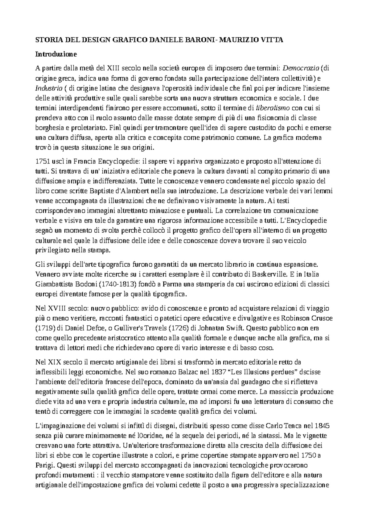 Storia del design grafico Daniele Baroni Maurizio Vitta - STORIA DEL ...