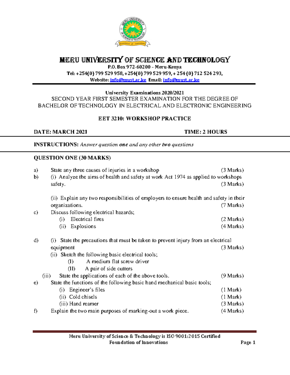 EET 3210 Final Exam: Workshop Practice Study Guide & Questions - Studocu