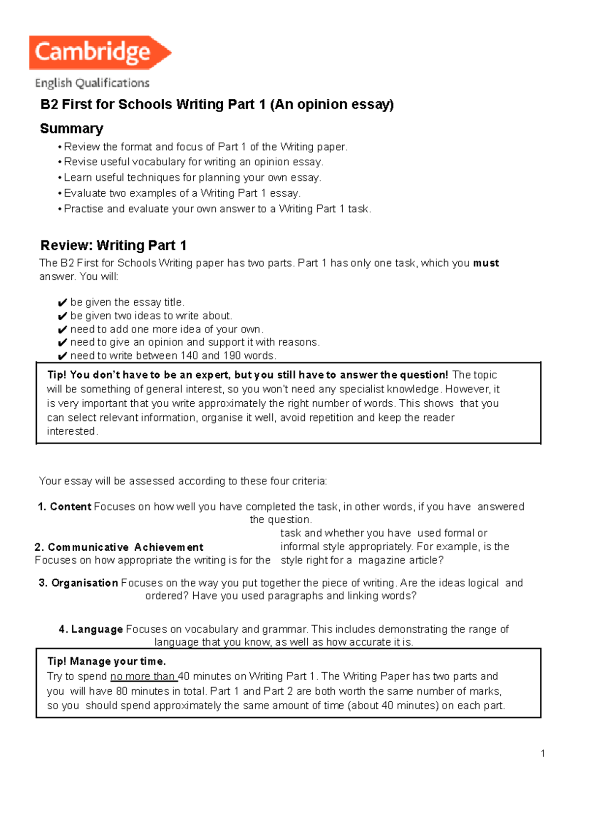 581163 b2 first for schools preparing for exam success self study ...
