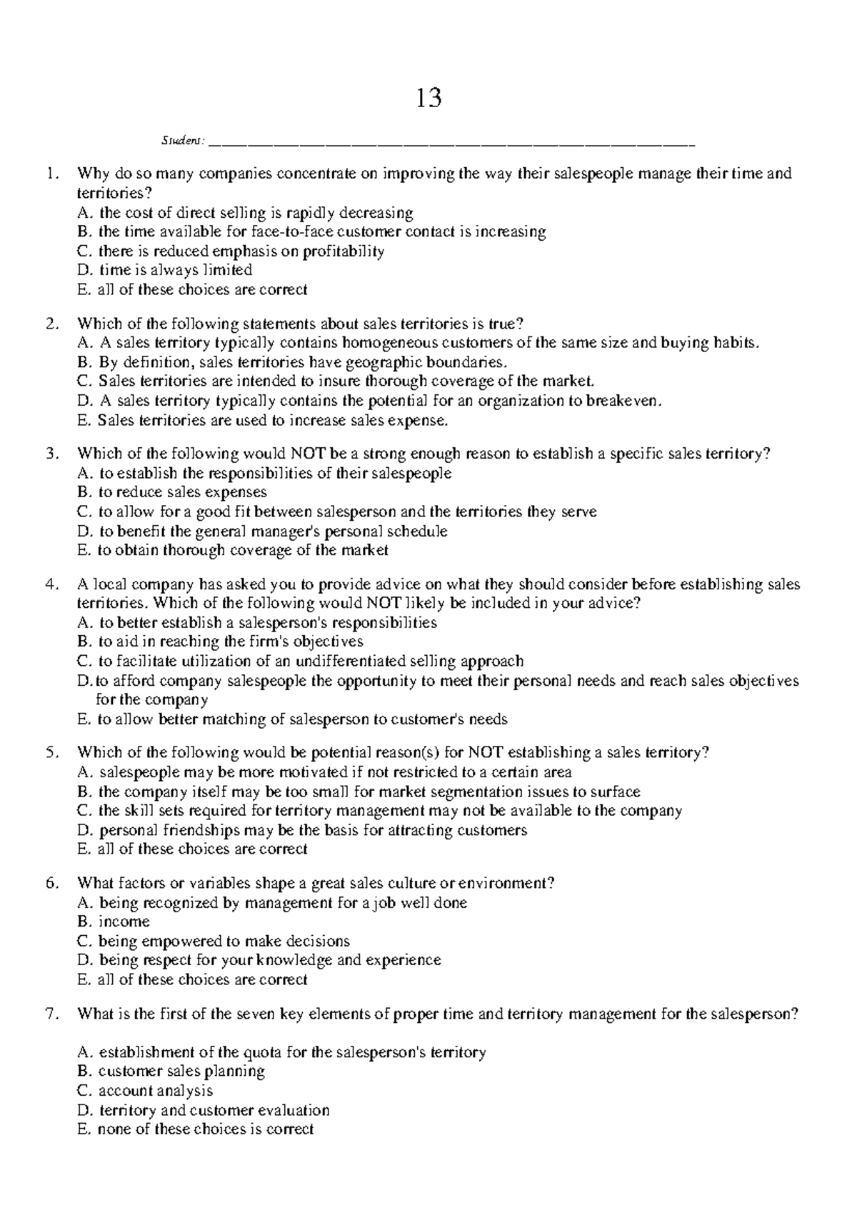 Exam 18 May 2018, questions and answers - 13 Student: - Studocu