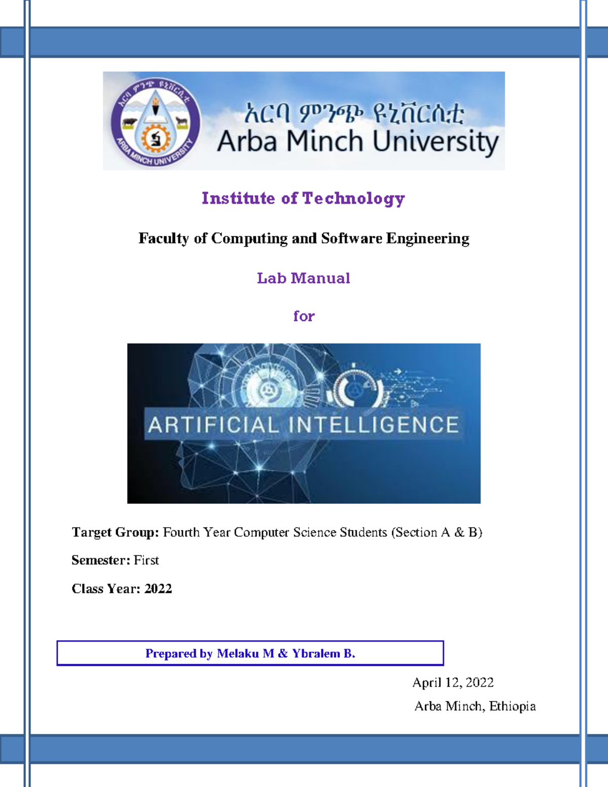 AI Lab Manual for G4 Computer Science: Prolog Programming Techniques ...
