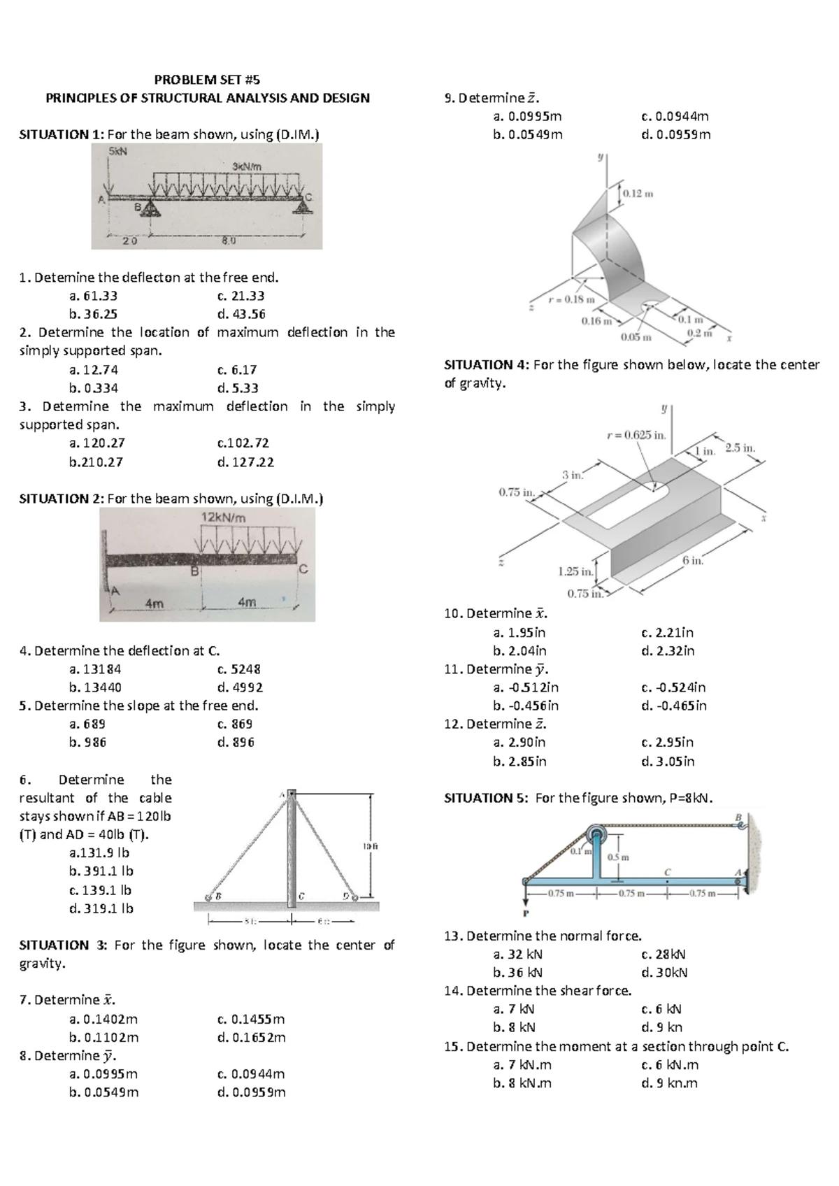Reinforced concrete design notes NSCP 2015: Load combinations and ...