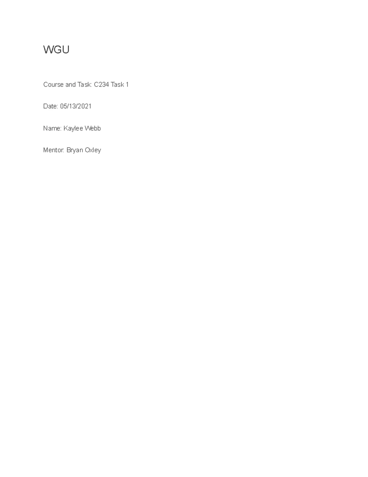 C234: Task 2 - Workforce Conflict Analysis and Resolution Strategies ...