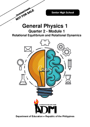General Physics SHS Quarter 2 Module 2 - General Physics 1 Quarter 2 ...