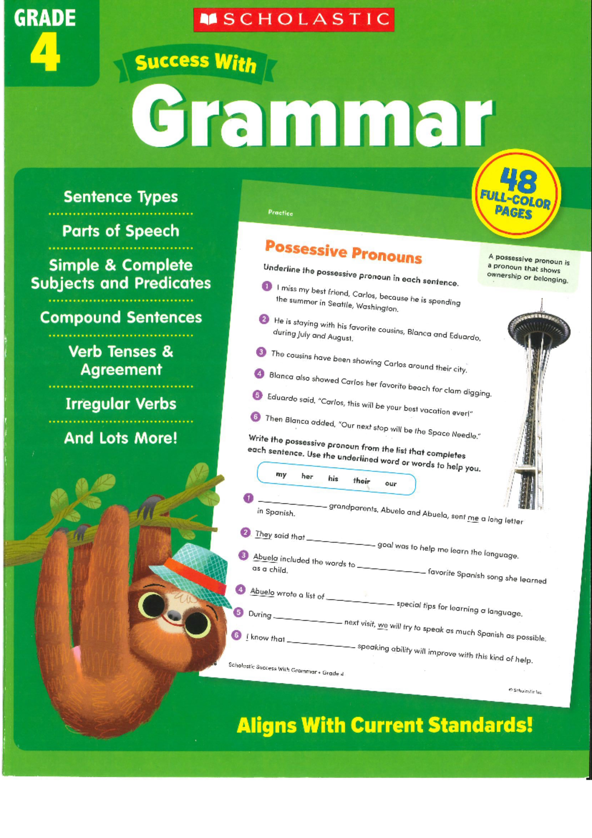 Success with Grammar: Grade 4 Study Guide - Studocu