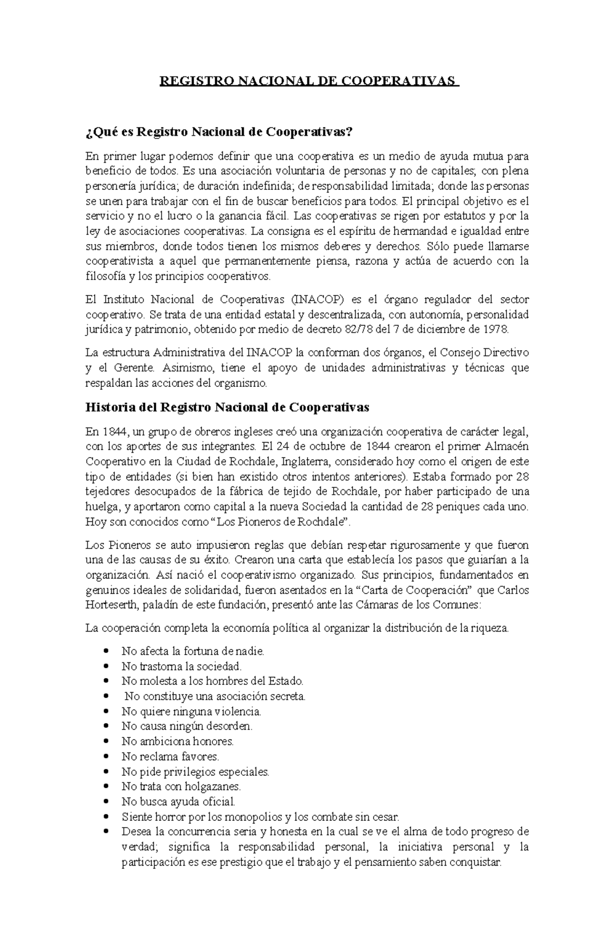 Registro Nacional de Cooperativas e Información Catastral en Guatemala - Document Preview