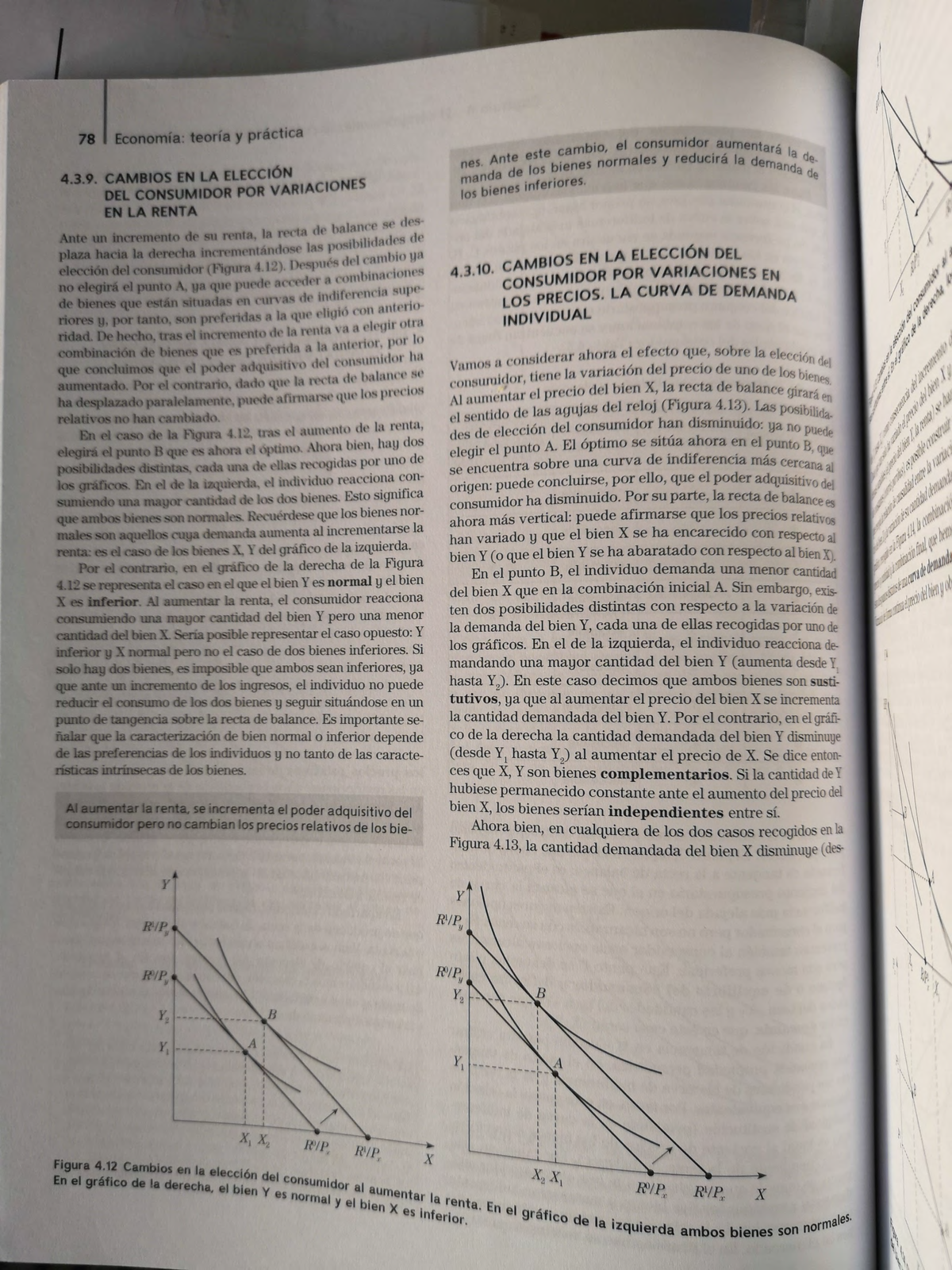 Cambios en la Elección del Consumidor: Efectos de Renta y Precio (78 ...