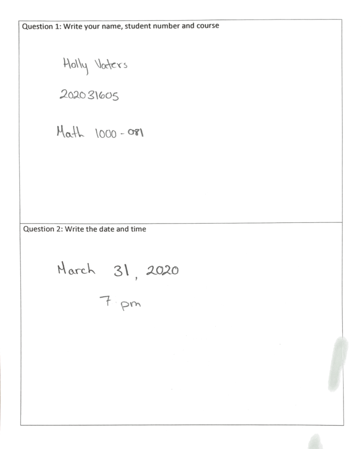 Practice exam - Math 1000 - Studocu
