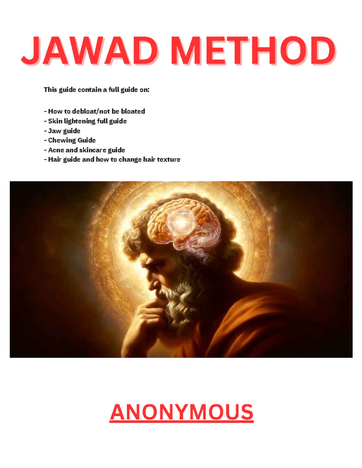 5098147 Jawad Method: Comprehensive Guide to Skincare & Chewing - Studocu
