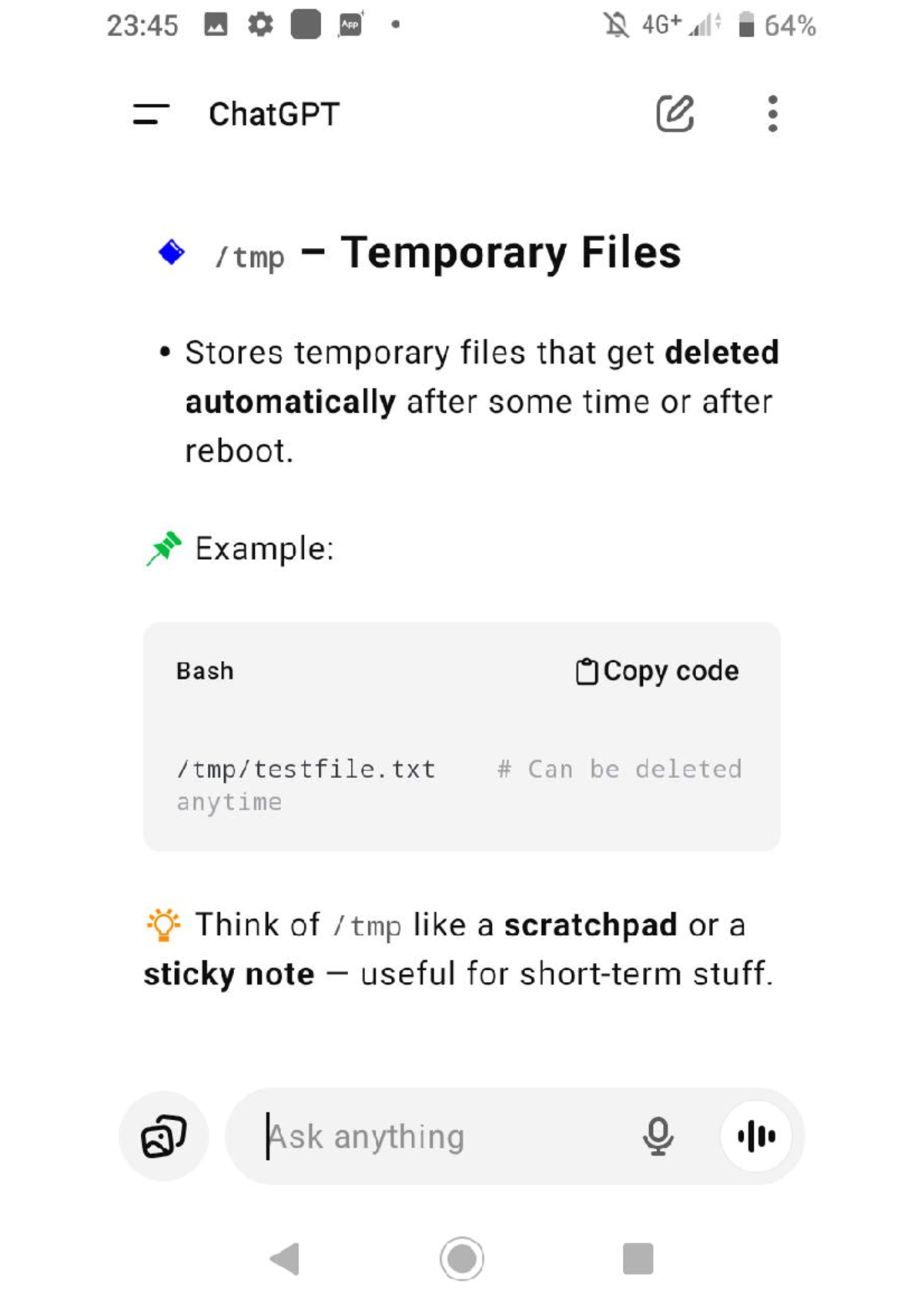 23:45 AA File System Overview: Understanding UNIX Directories - Studocu