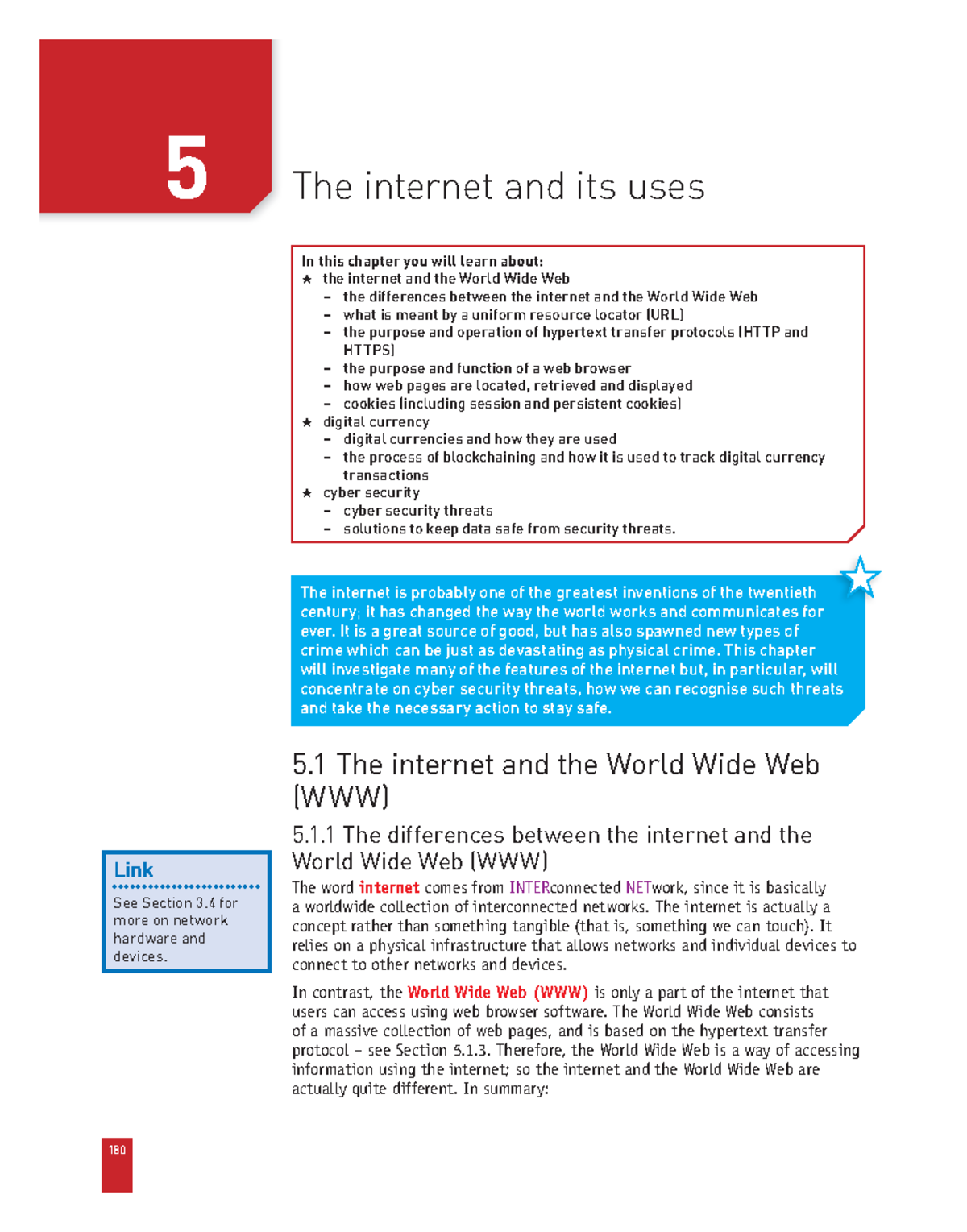 IGCSE U5: Internet, Its Uses, & Cybersecurity Overview - Studocu