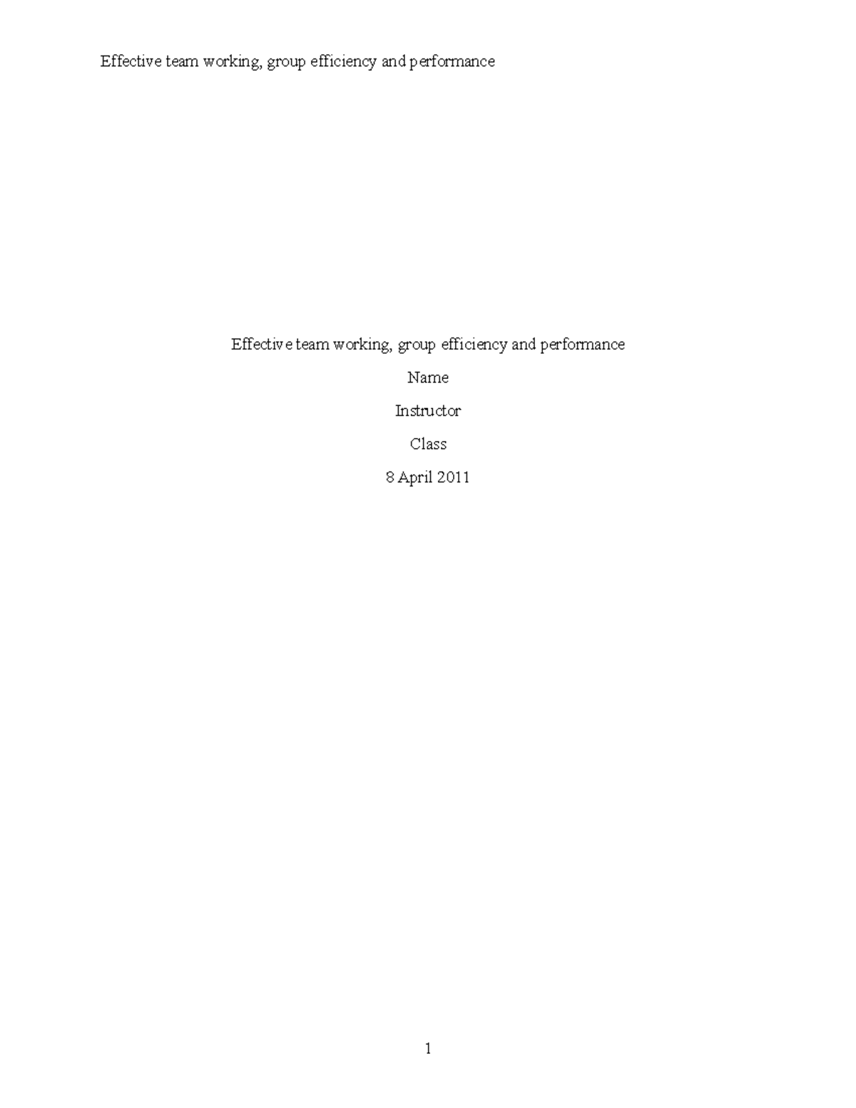 519612 2831552 order 519612 - Effective team working, group efficiency ...