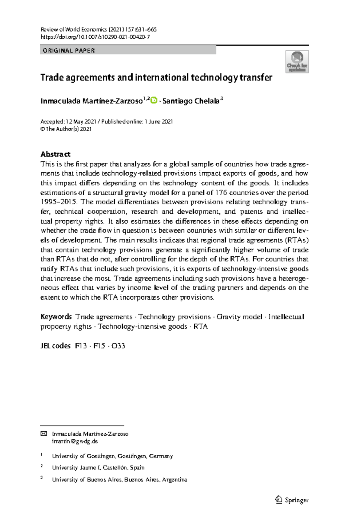 Trade Agreements & Tech Transfer: Analyzing Global Impacts and ...