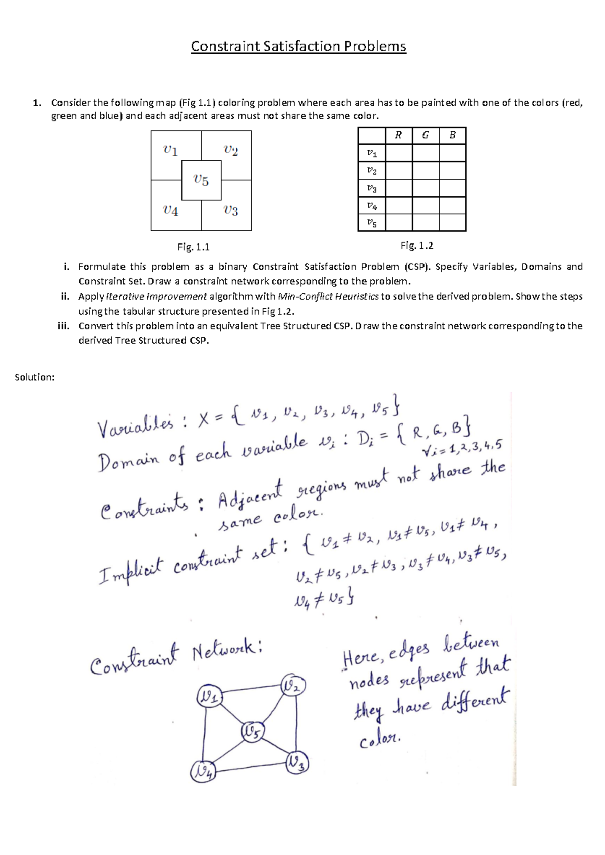 Tutorial on CSP and SAT Problems in BBN - Studocu