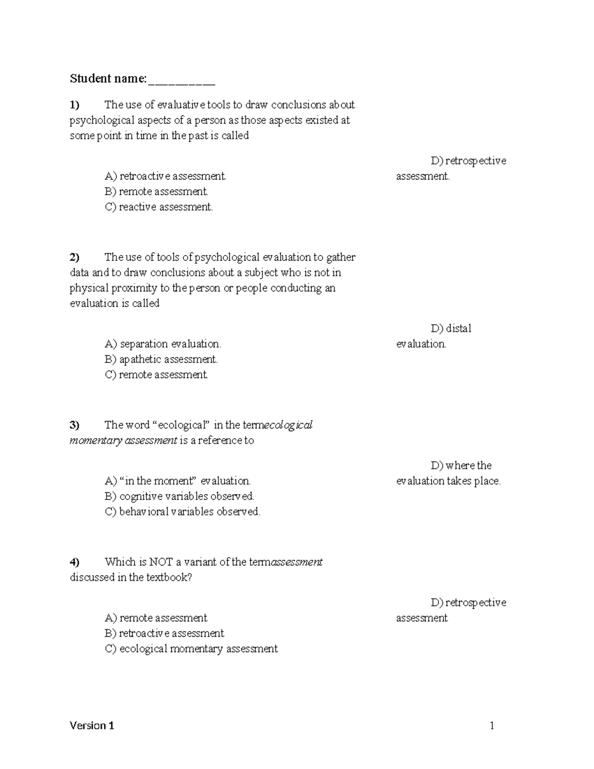 Factor Analysis Cheat Sheet (EFA + CFA) - Key Concepts & Methods - Studocu