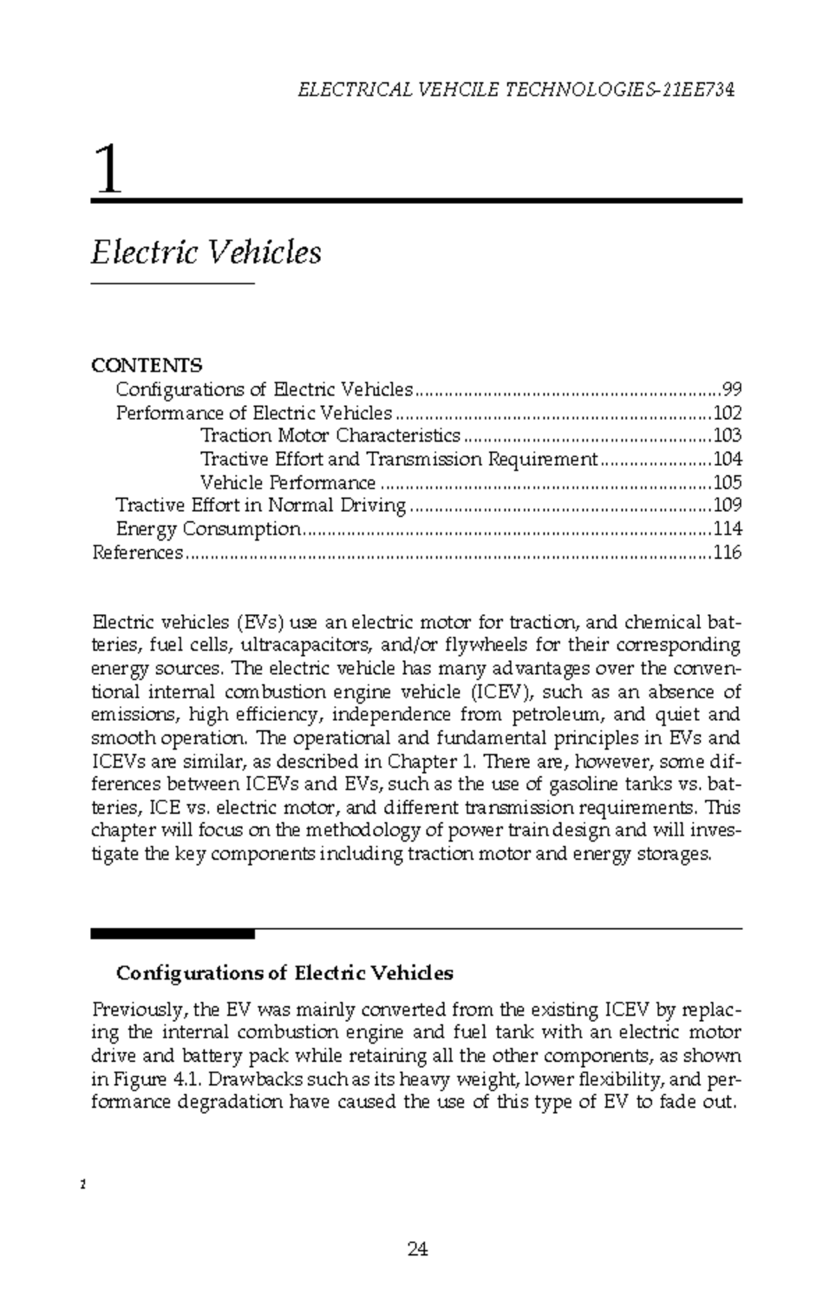 EV Module 1 SK25: Electric Vehicle Technologies Overview - Studocu