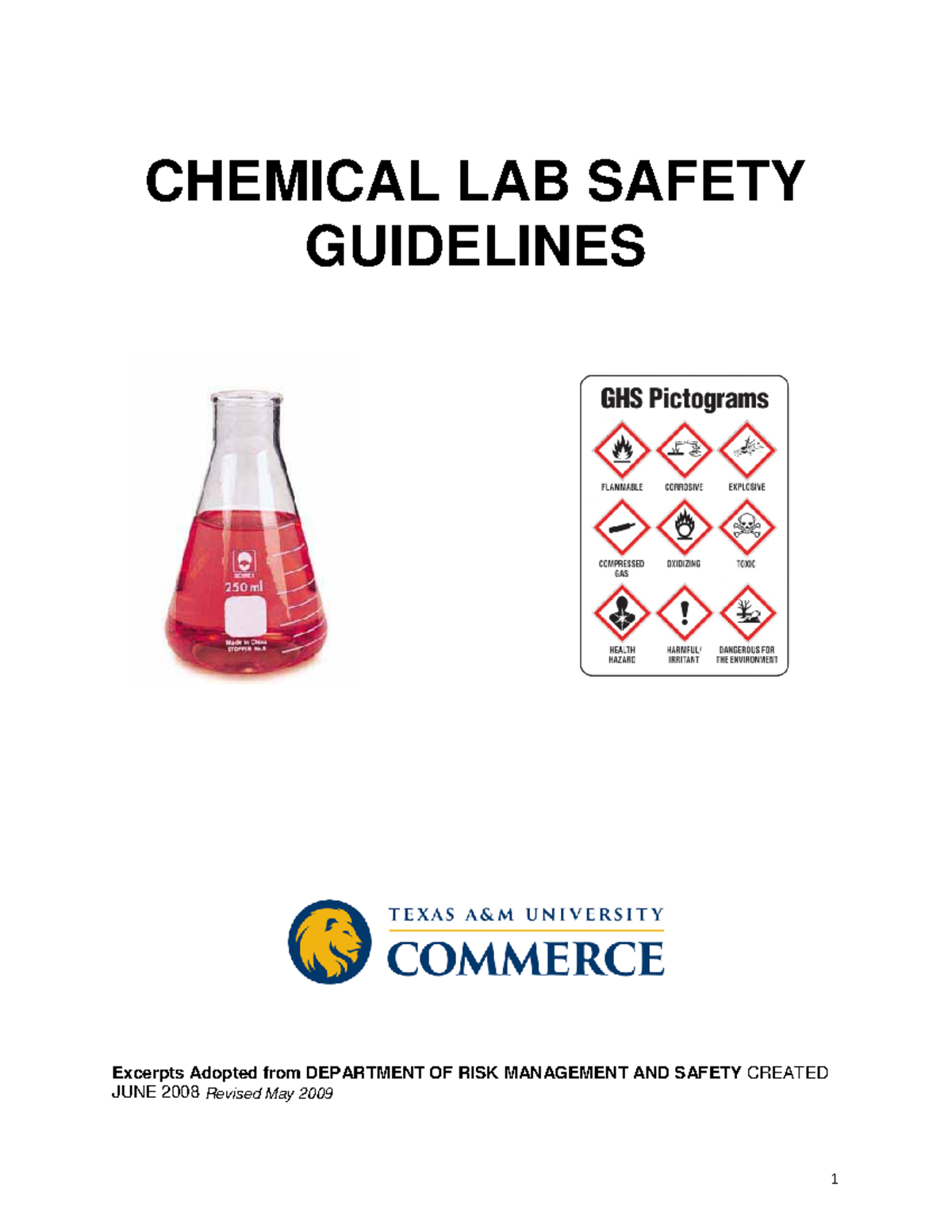 Chemistry Lab Safety Guidelines (CHEM 101) - Oct 2019 Update - Studocu