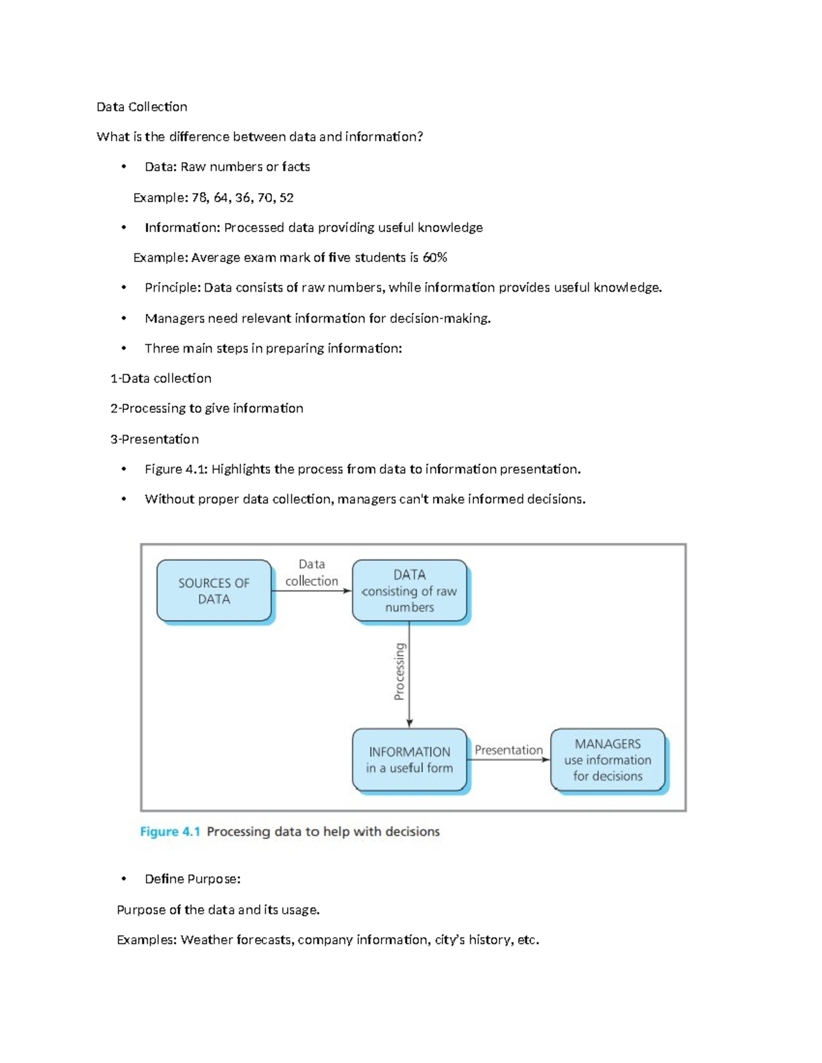 Stratgic - Summary Strategic management - Data Collection What is the ...
