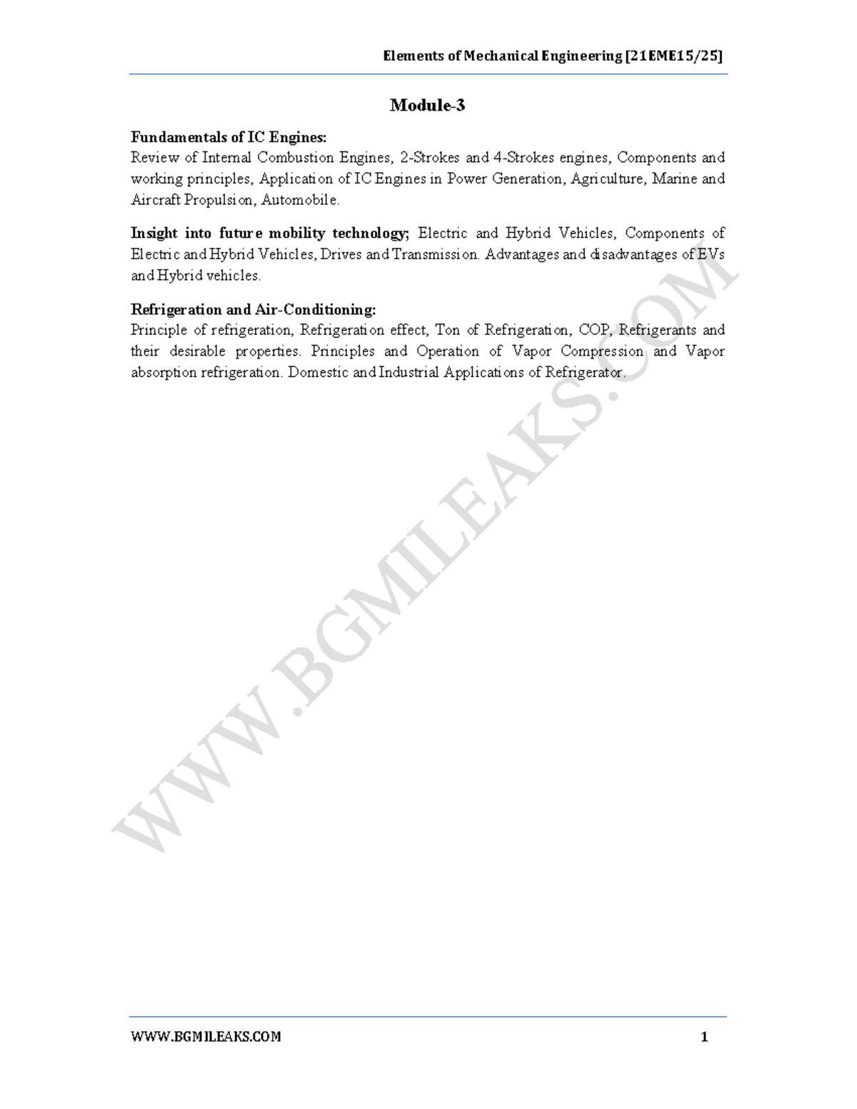 ICE Engines and Refrigeration: Fundamentals and Applications in ...