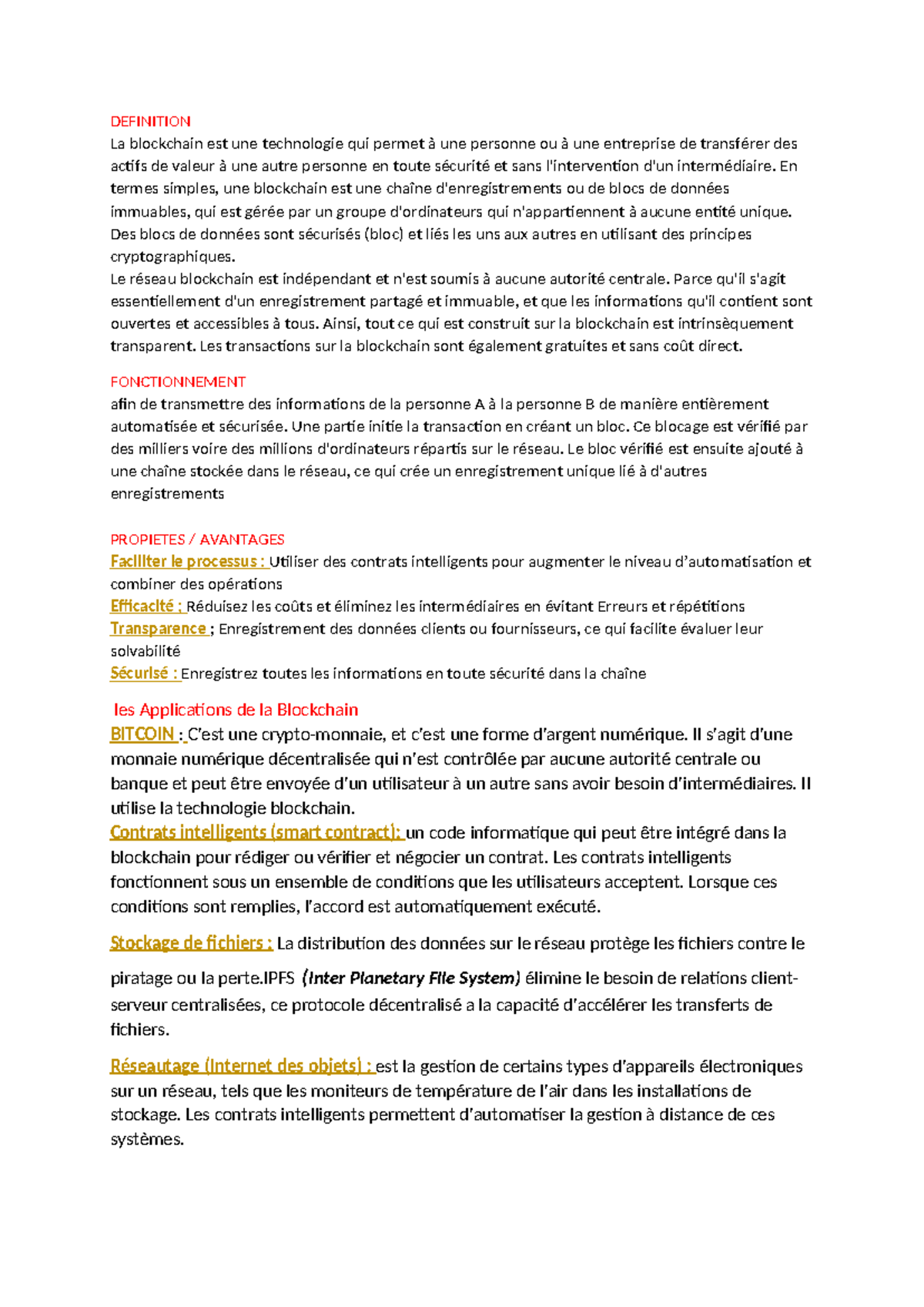 Blockchain: Définition, Fonctionnement et Applications - QSDFGHJKL ...