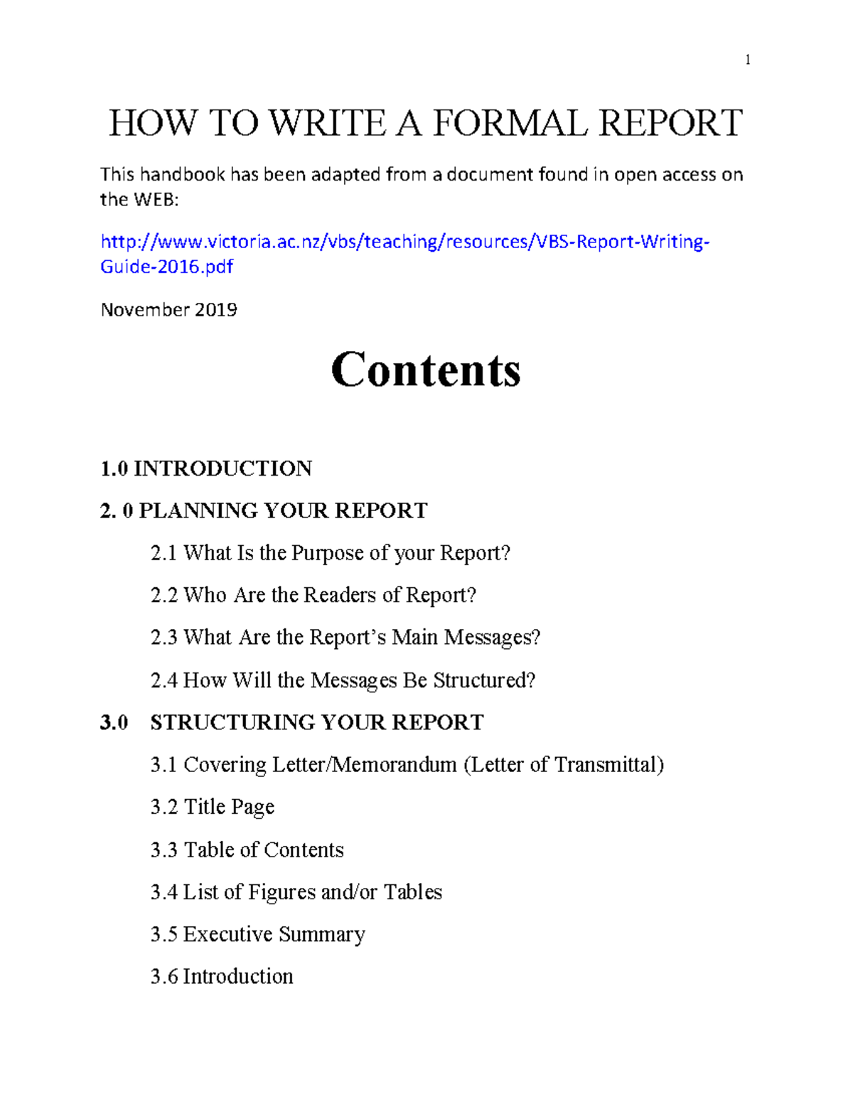 ENG Formal Report Writing Guide: Structure & Best Practices - Studocu