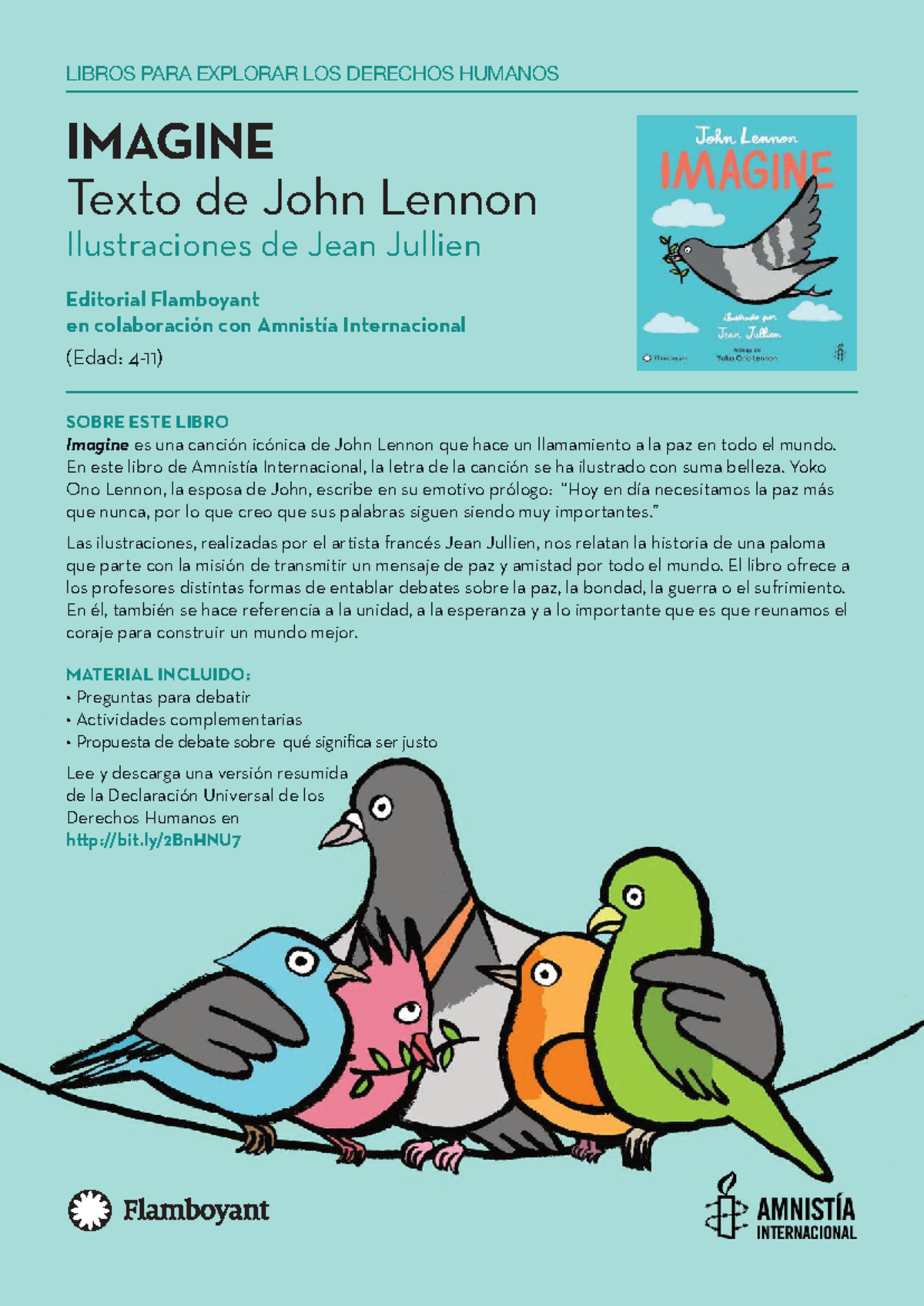 LIBROS SOBRE DERECHOS HUMANOS: IMAGINE DE JOHN LENNON - Studocu