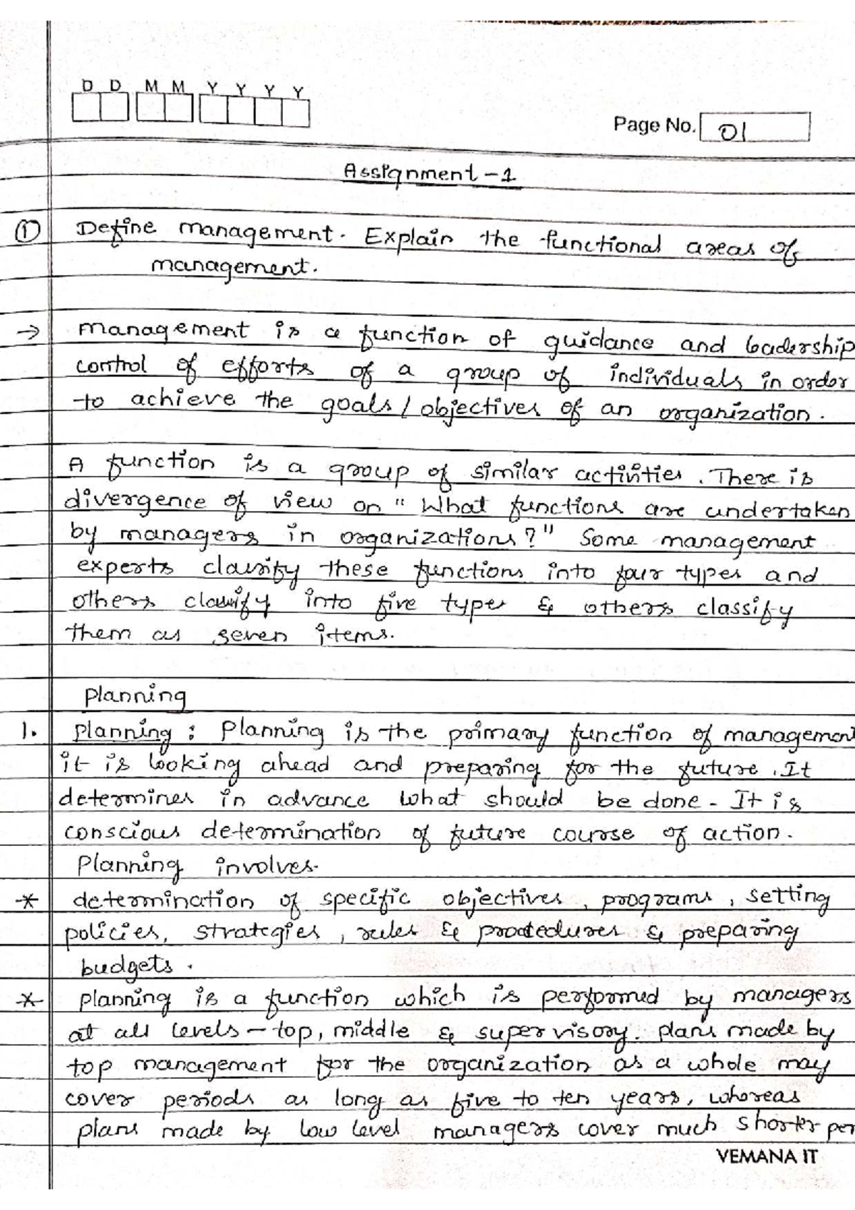 Management Functions and Theories: A Comprehensive Overview (MGT101 ...