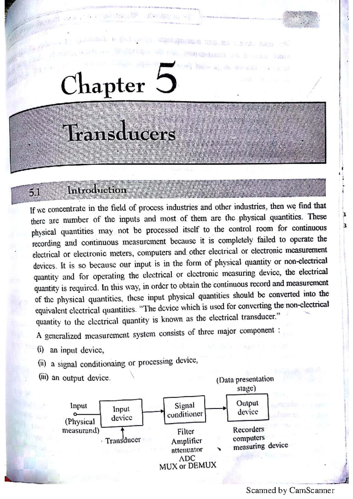 EMI Unit V - Transducers and Measurement Systems Notes - Studocu