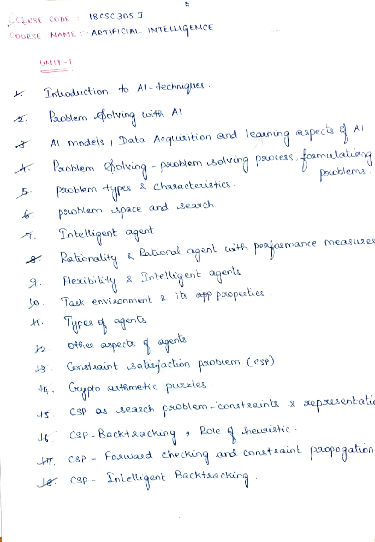 Unit 1 AI: Comprehensive Study Notes for Beginners - Studocu