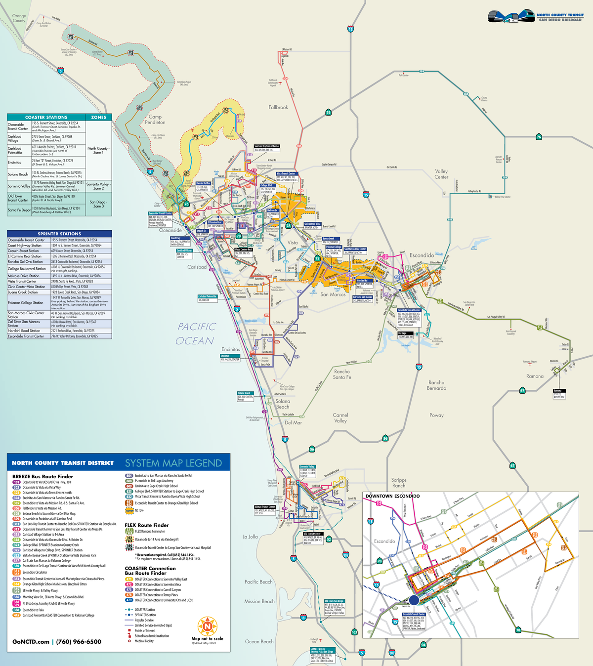NCTD System Map - May 2025 Update - Studocu
