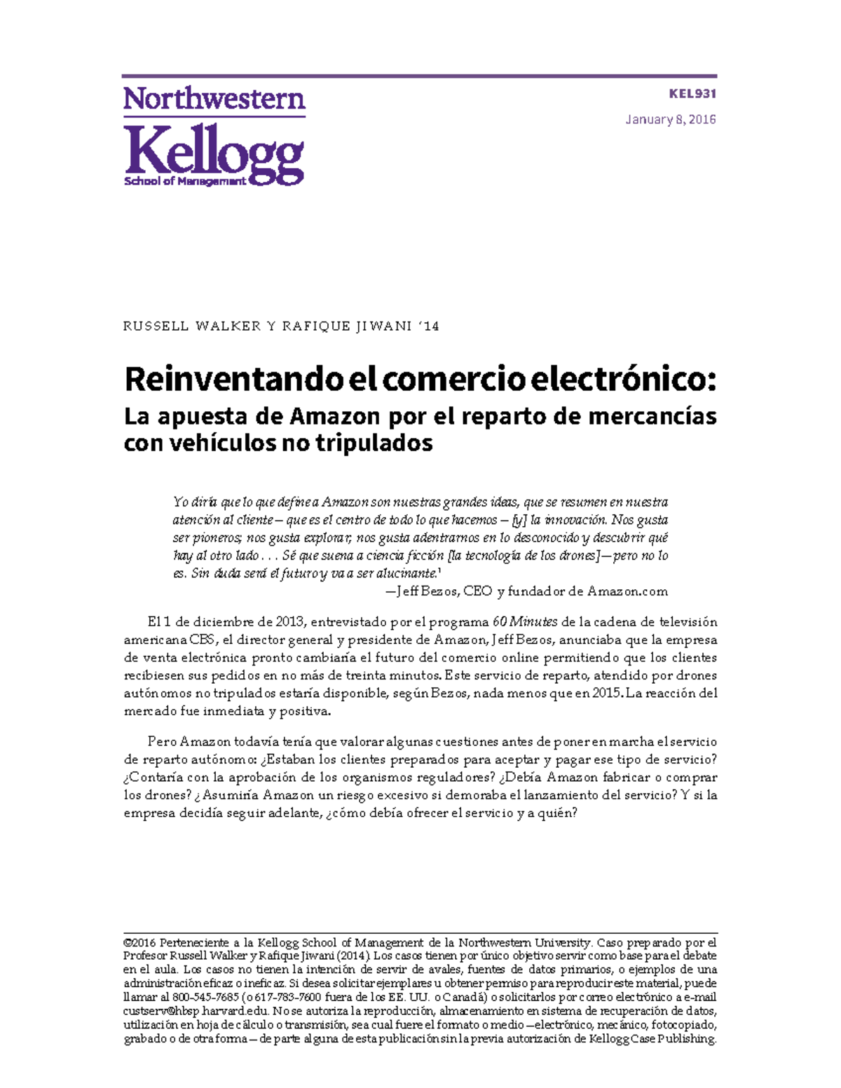 Caso de Estudio KEL931: Innovaciones en el Comercio Electrónico de ...