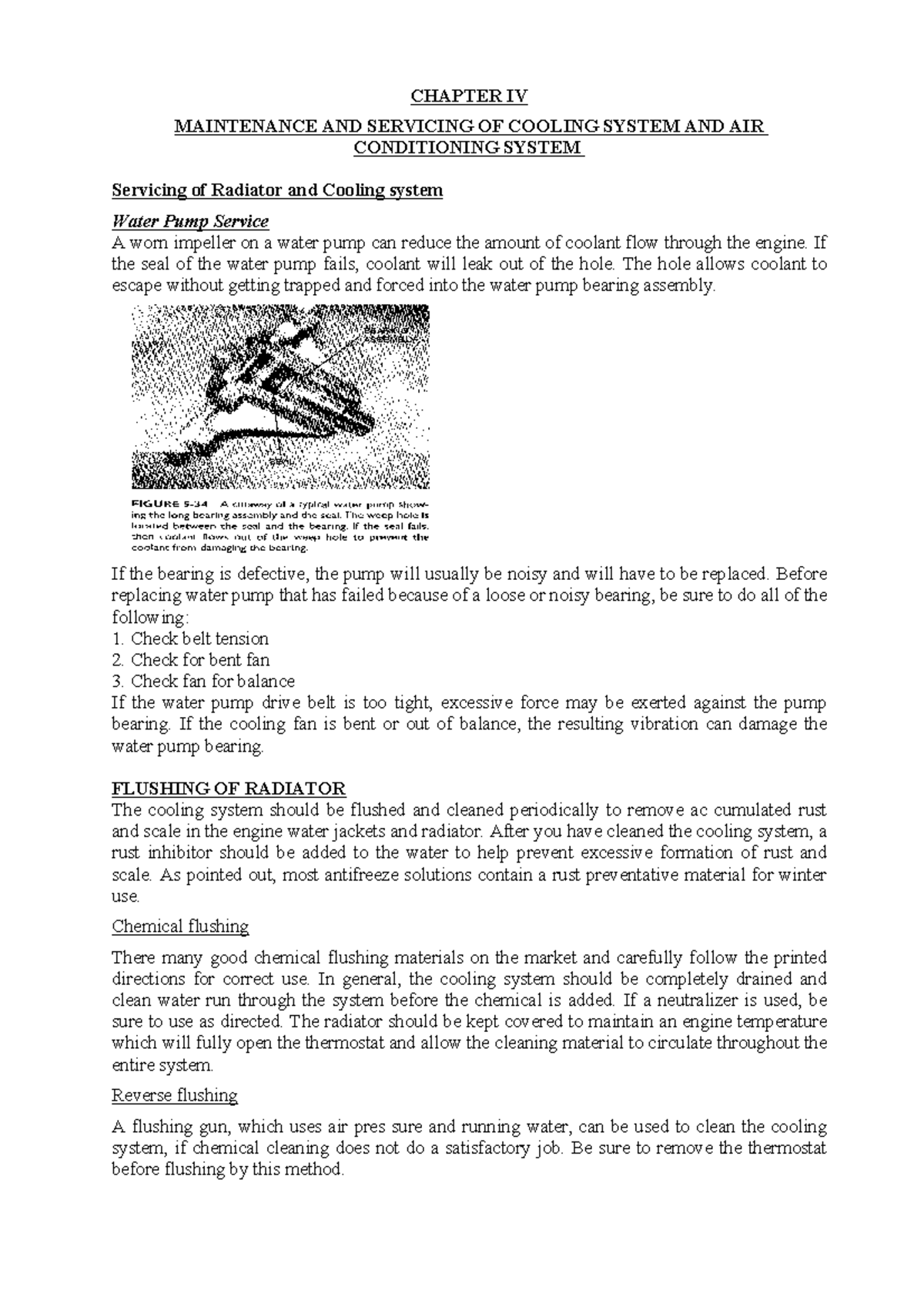 Chapter 4 - Maintenance of cooling and Air-conditioning systems ...
