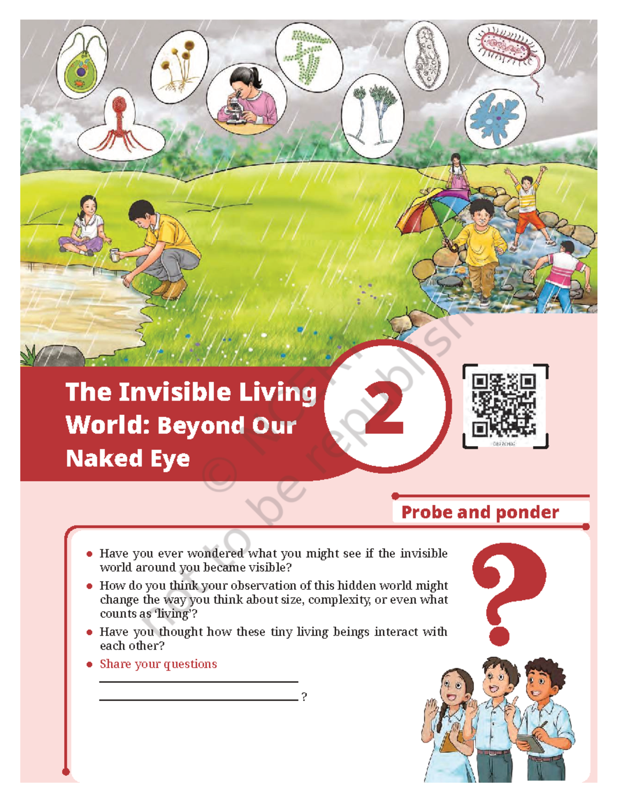 Curiosity Science Grade 8: Chapter 2 - The Invisible Living World - Studocu