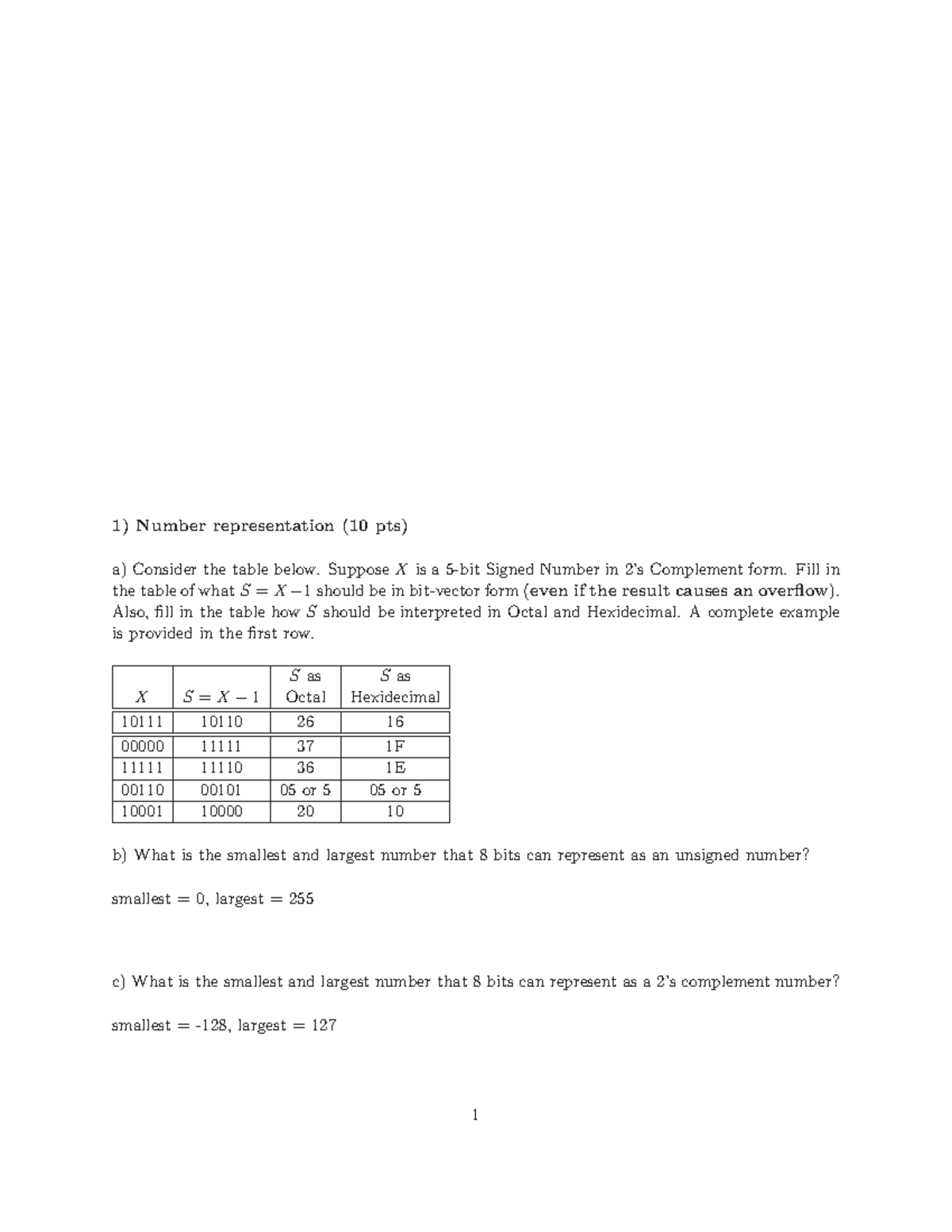 6-M1-soln - Practice Exam - Solutions Midterm 1 ECE 25, Spring 2012 ...