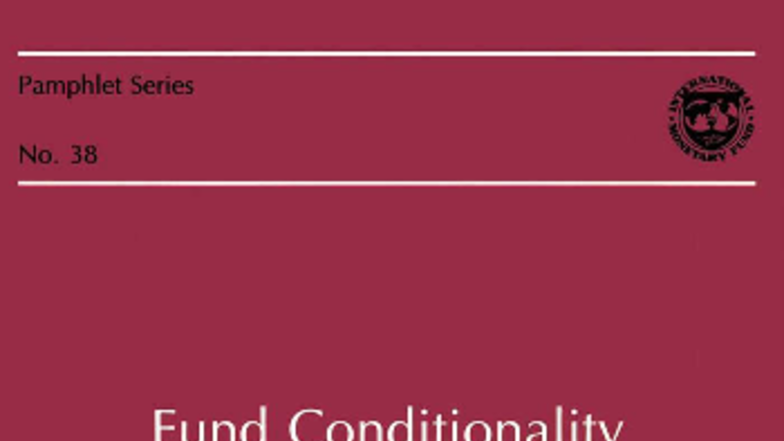 IMF Pamphlet Series: Principles of Conditionality and Economic Policy ...