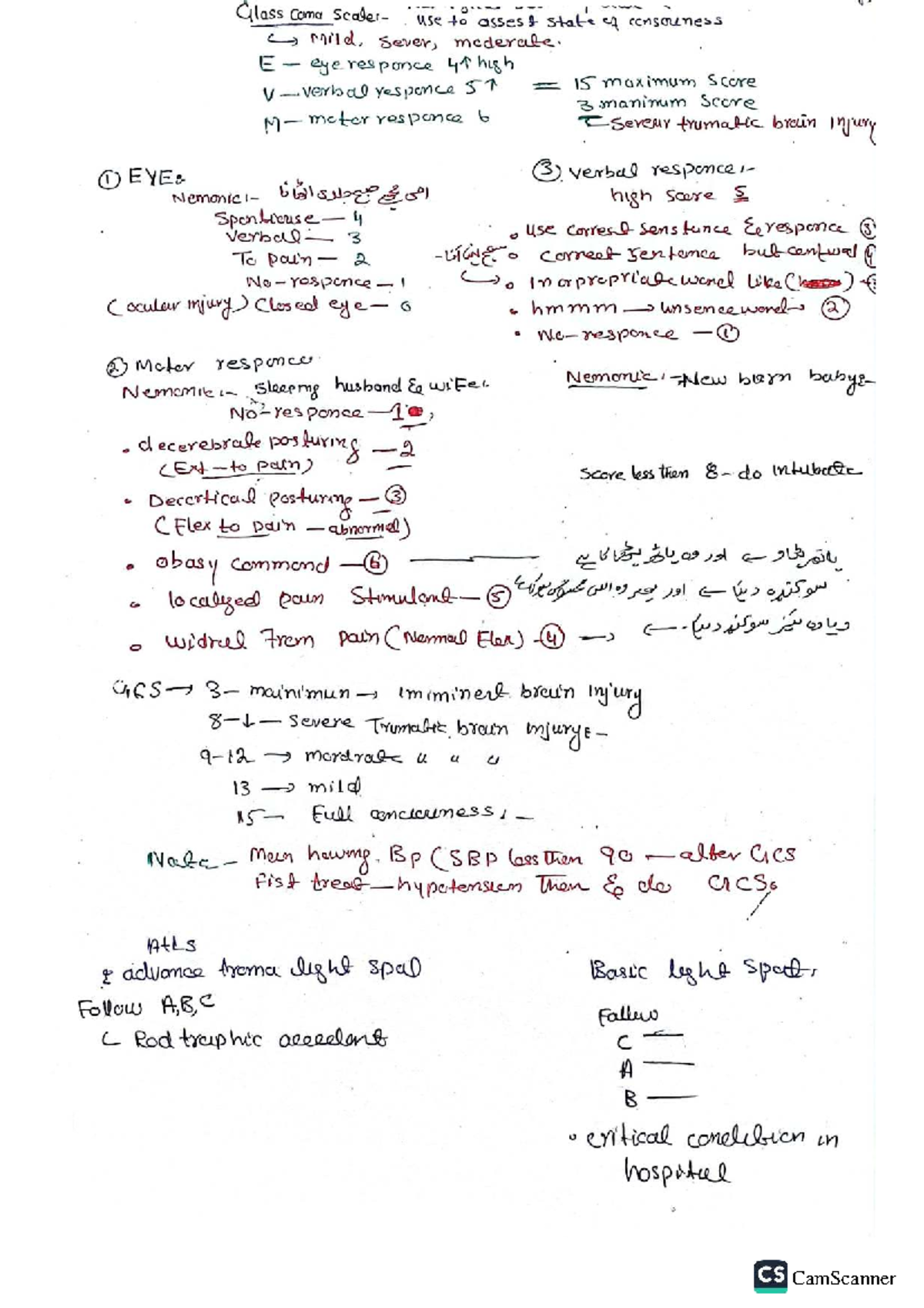 USMLE Step 2 CK Surgery: Trauma Assessment and Management Notes - Studocu