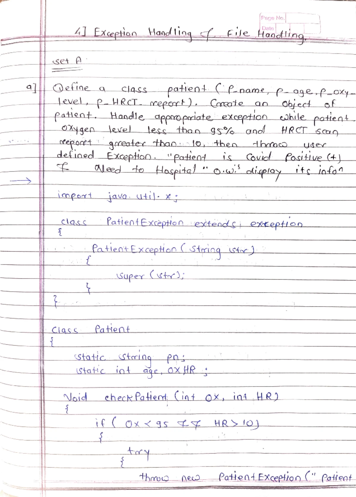 OOPS Notes - Java Class Overview and Object Orientation Concepts - Studocu