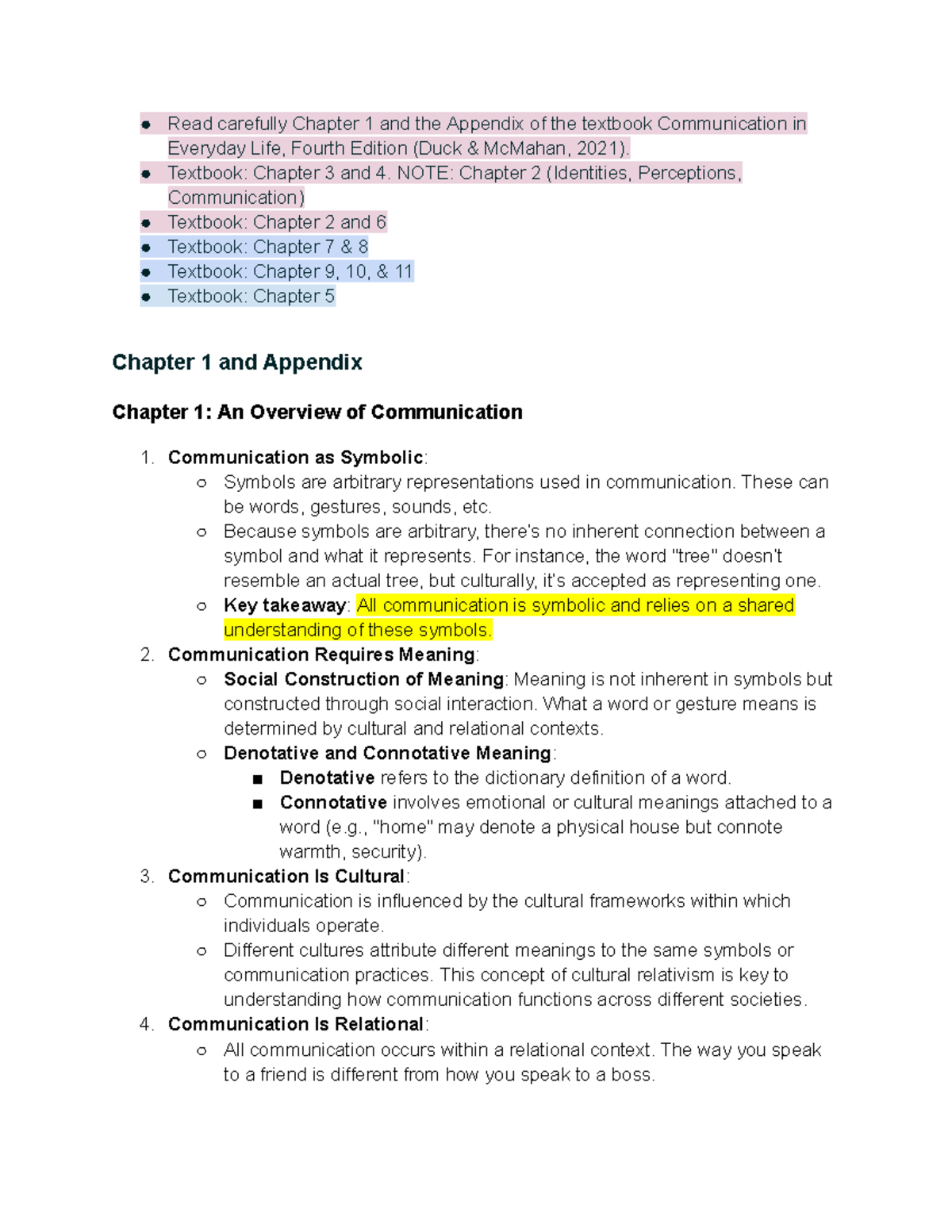 IHC Notes-2: Summary and Lecture Notes on Communication Concepts ...