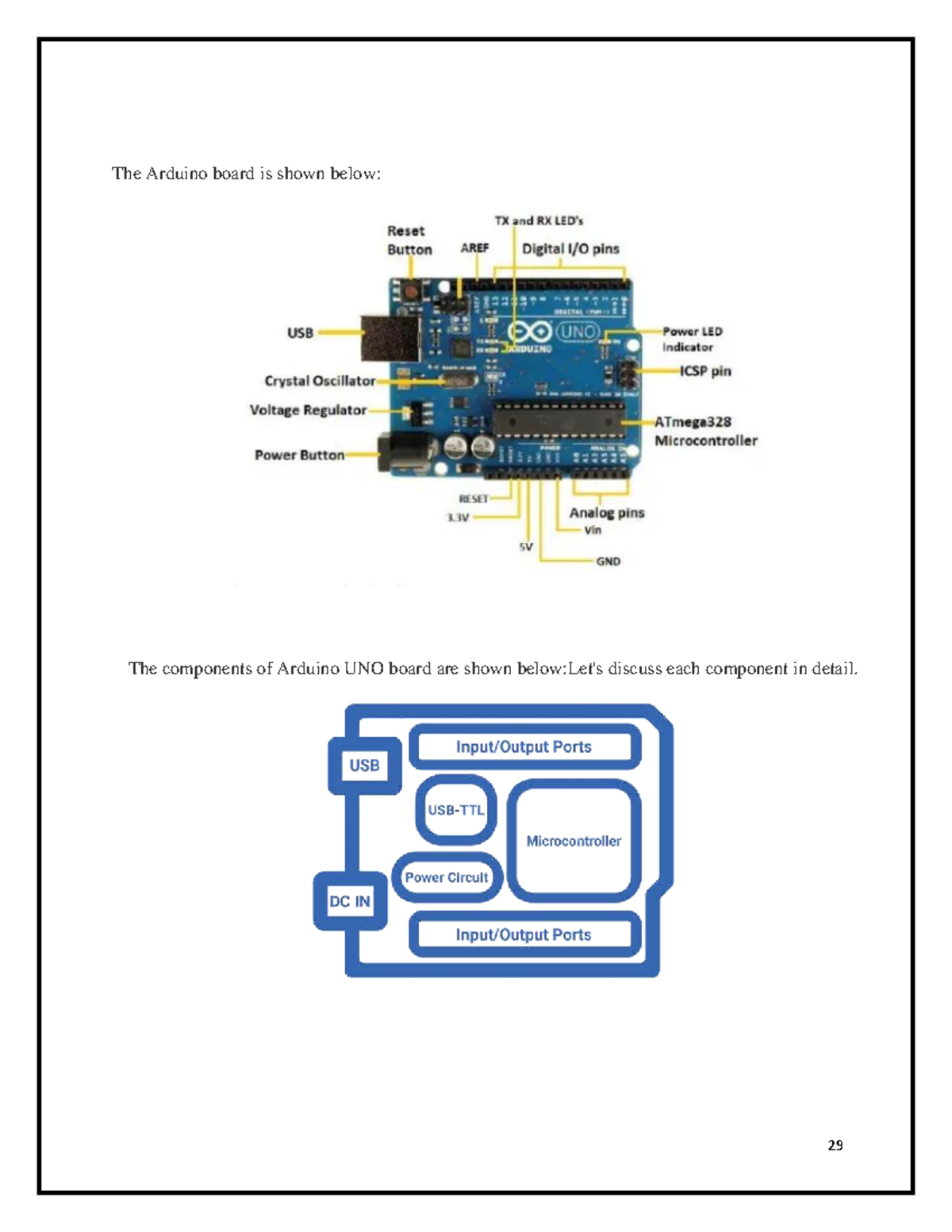 ES&IOT Lab - Experiments 5 & 6: Arduino Basics and Communication - Studocu